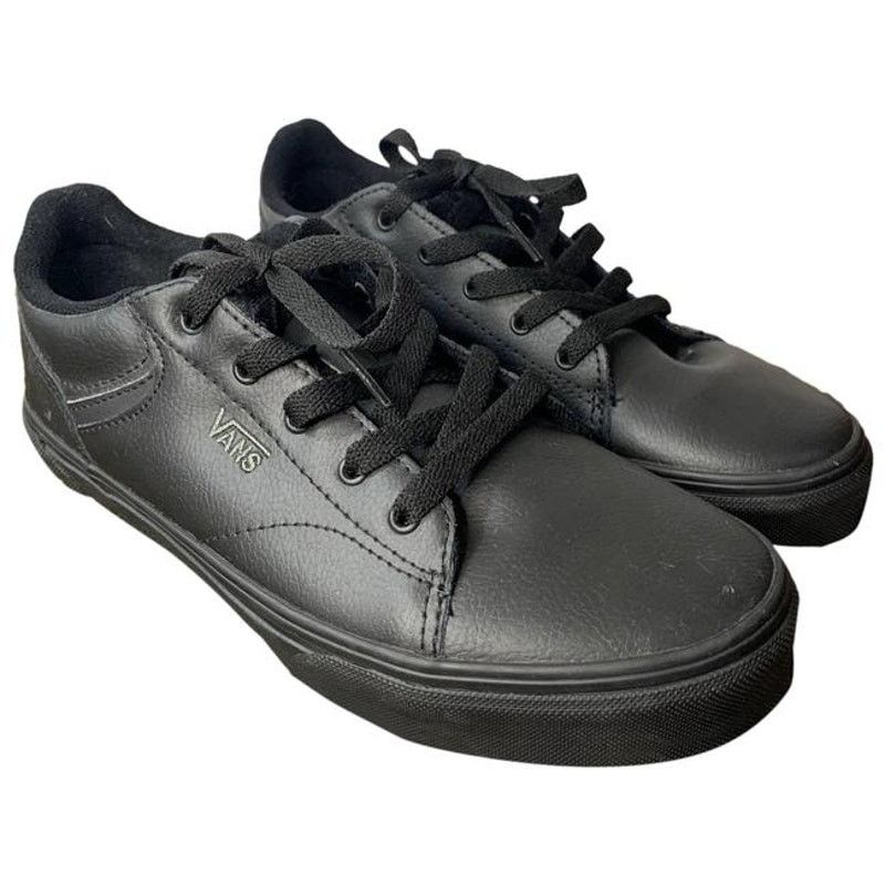 Vans VANS Black Shoes Size 5.5 Youth or 37 EUR Size US 5.5 / IT 35.5 - 1 Thumbnail