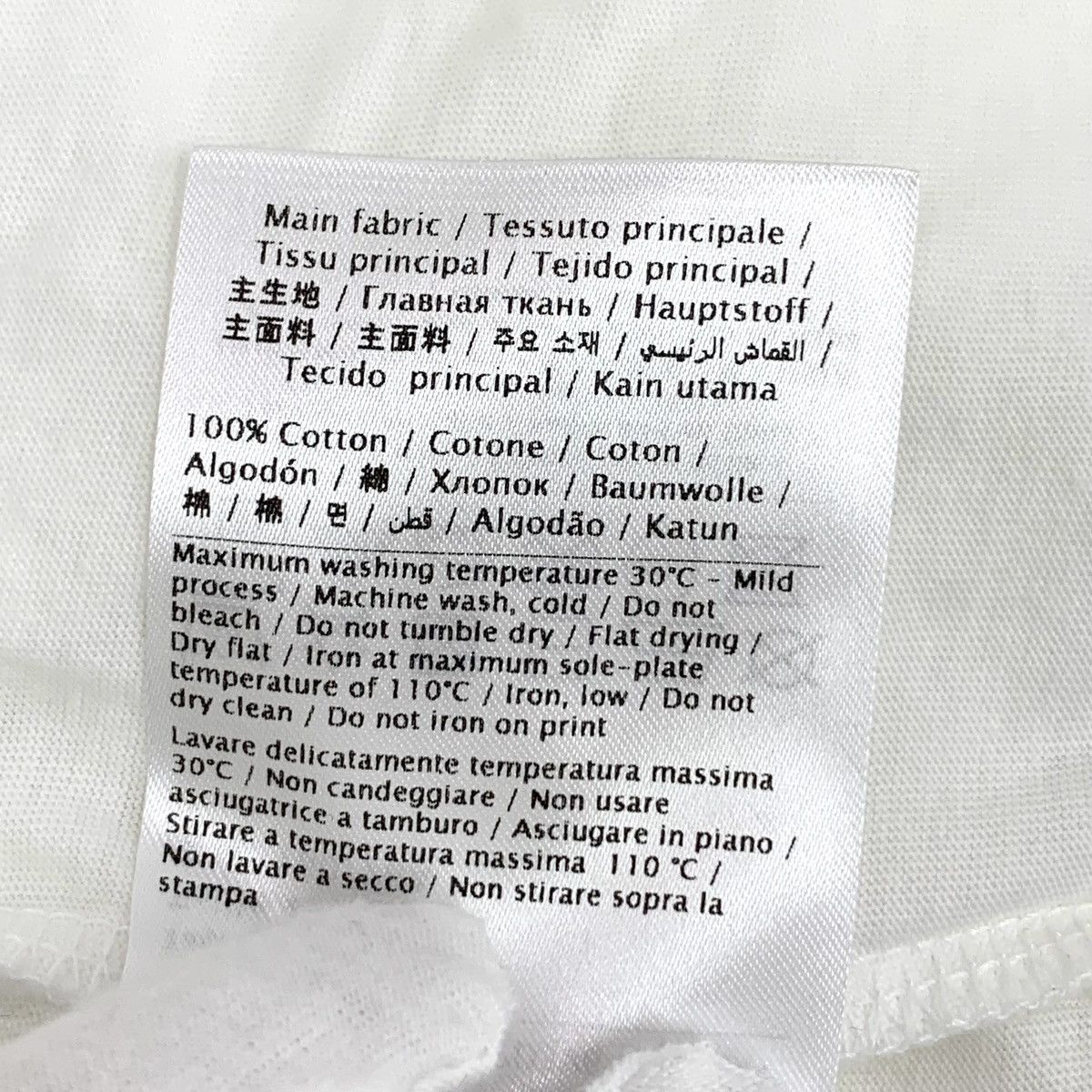 Valentino Valentino White Letter Print Short Sleeve T-shirt K26WX Size US XS / EU 42 / 0 - 7 Thumbnail