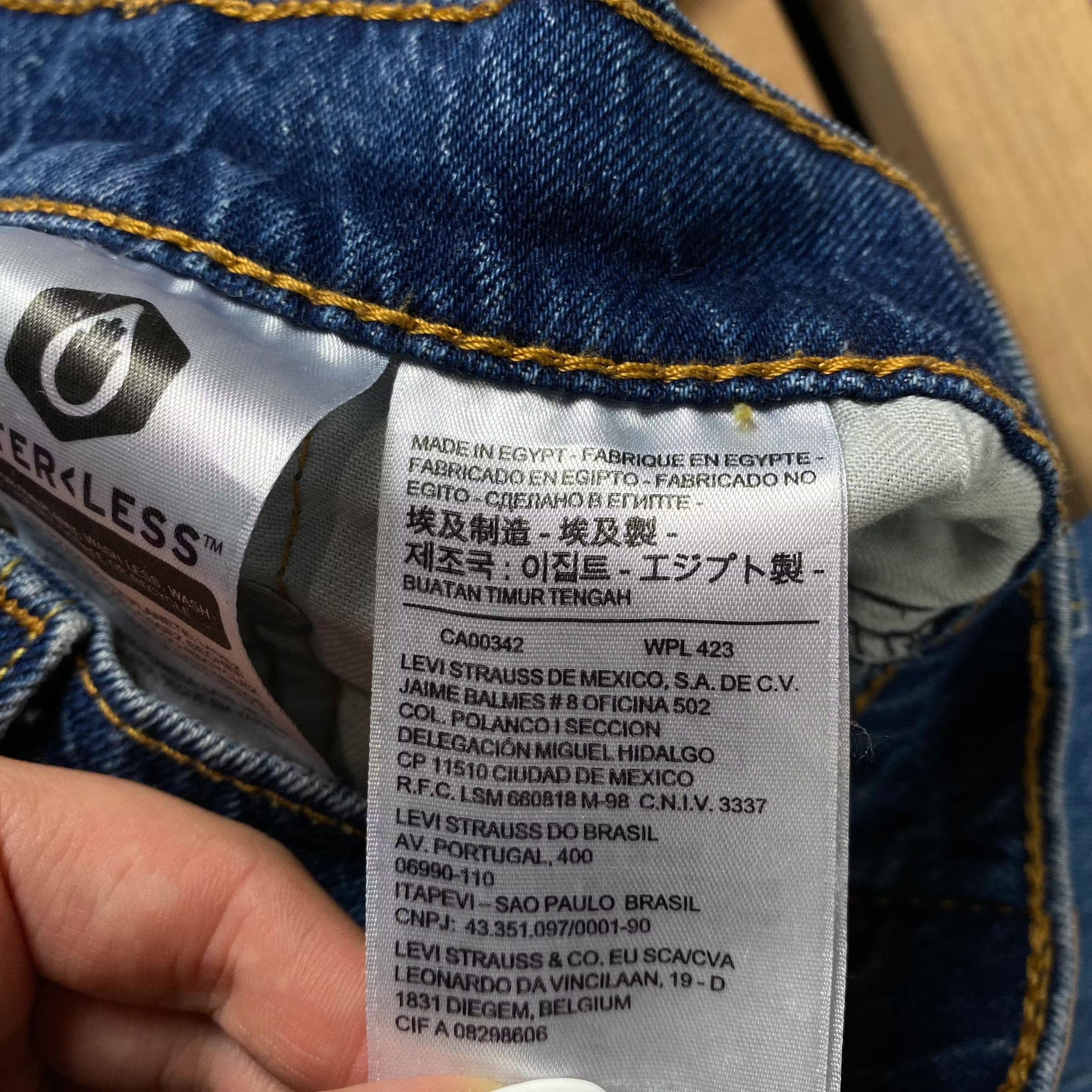 Levi's × Levi's Vintage Clothing Mens Jeans Levis 511 Denim Size W33 Size US 33 - 6 Thumbnail