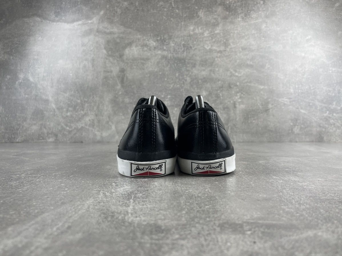 Converse × Vintage CONVERSE Jack Purcell Archives Dark/White Leather Sneakers Size US 8.5 / EU 41-42 - 6 Thumbnail