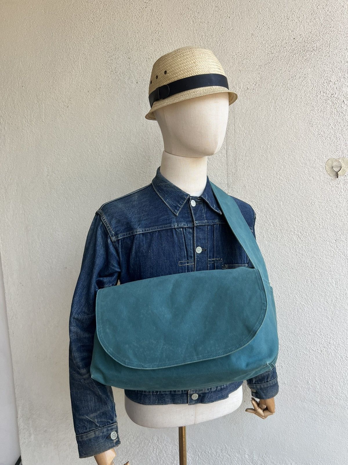 Vintage Vintage Ateliers Penelope Japan Sun Faded Canvas Bag Size ONE SIZE - 4 Thumbnail