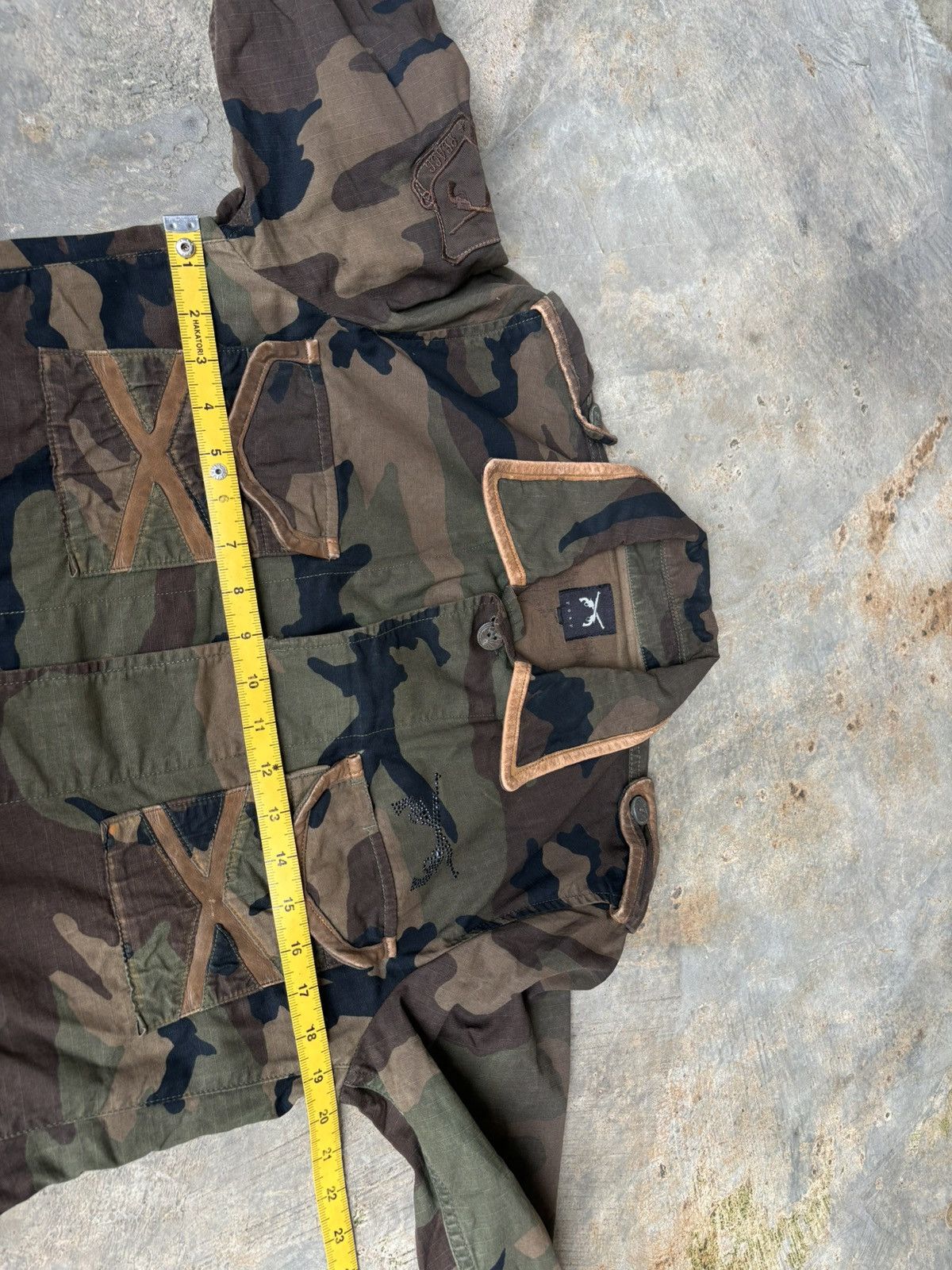 If Six Was Nine × Japanese Brand × Roar Japanesebrand Roar Camo Ifsixwasnine Lgb Style Jacket Size US M / EU 48-50 / 2 - 13 Thumbnail