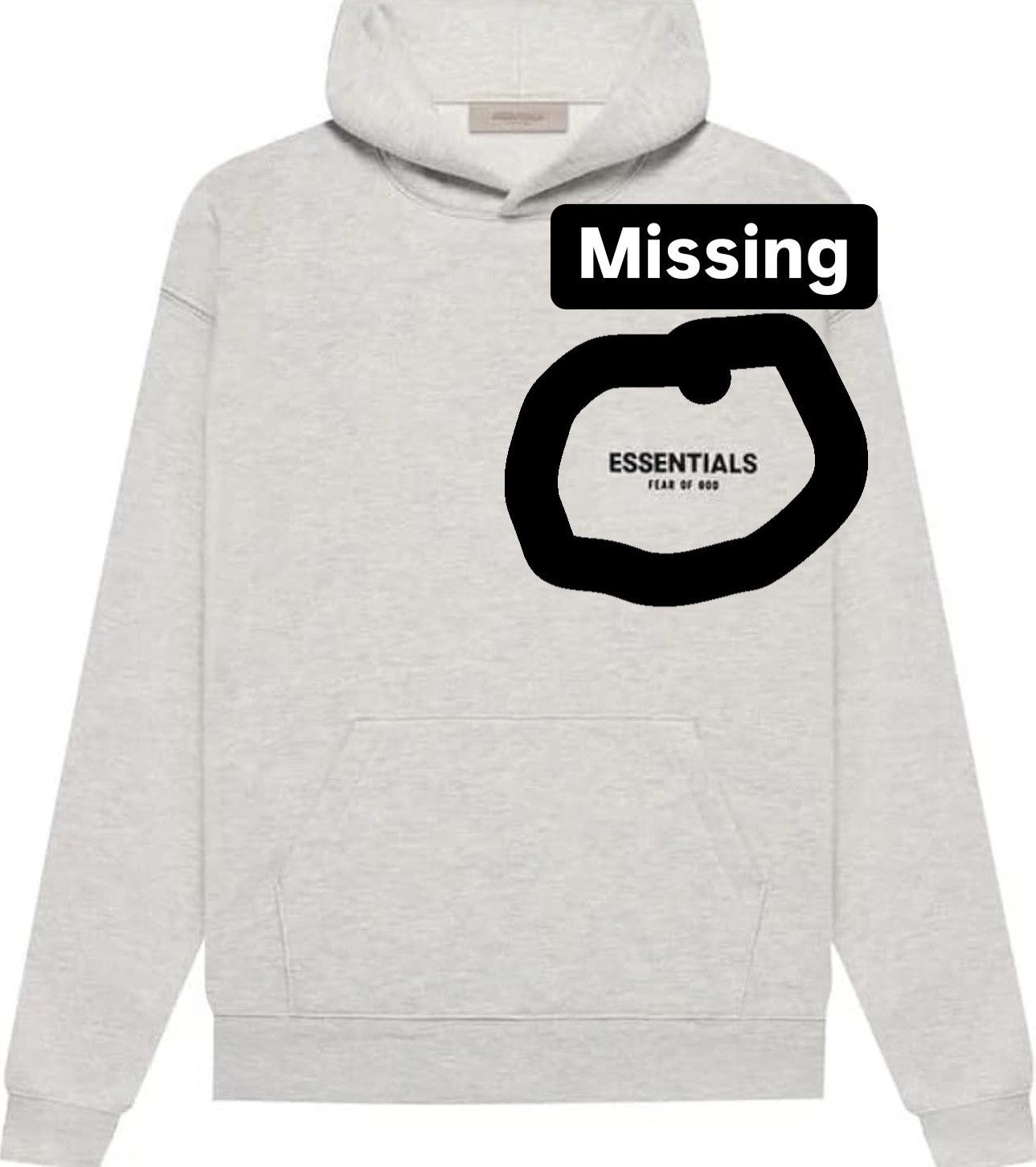 FOG × Fear of God Fear of God Essential Hoodie Light Oatmeal Size M Size US M / EU 48-50 / 2 - 3 Thumbnail