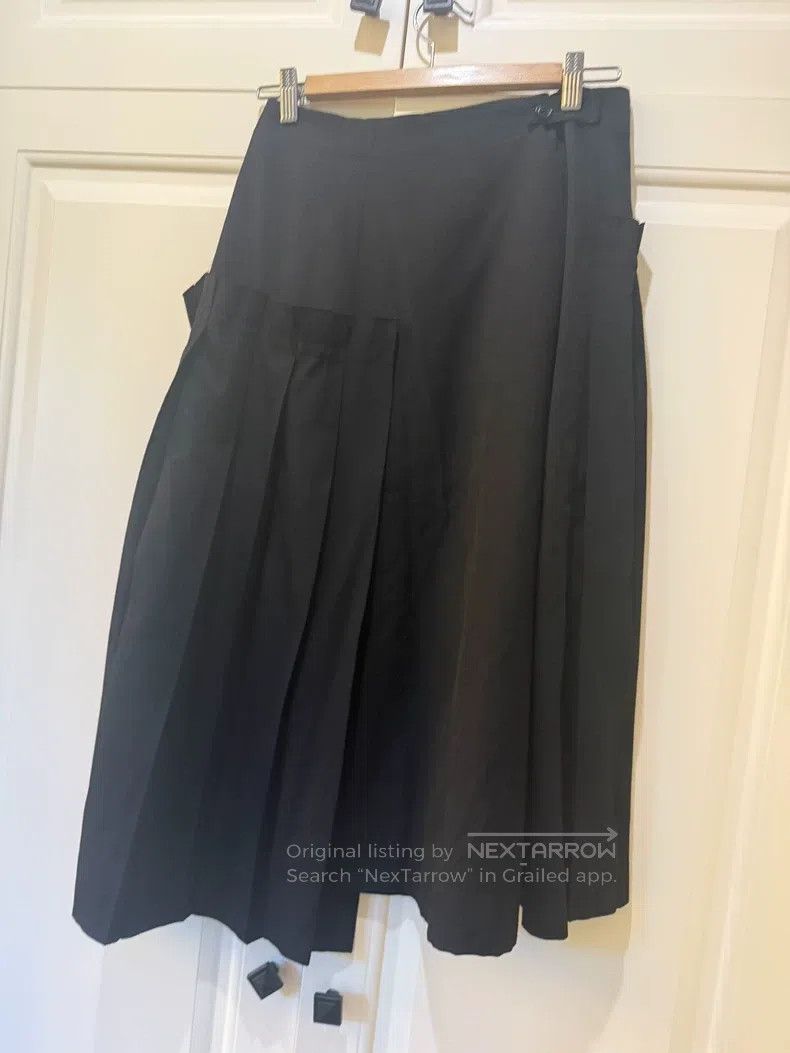 Y's Y's size 1 Asymmetrical pleated skirt Size 24" / US 00 / IT 34 - 2 Thumbnail