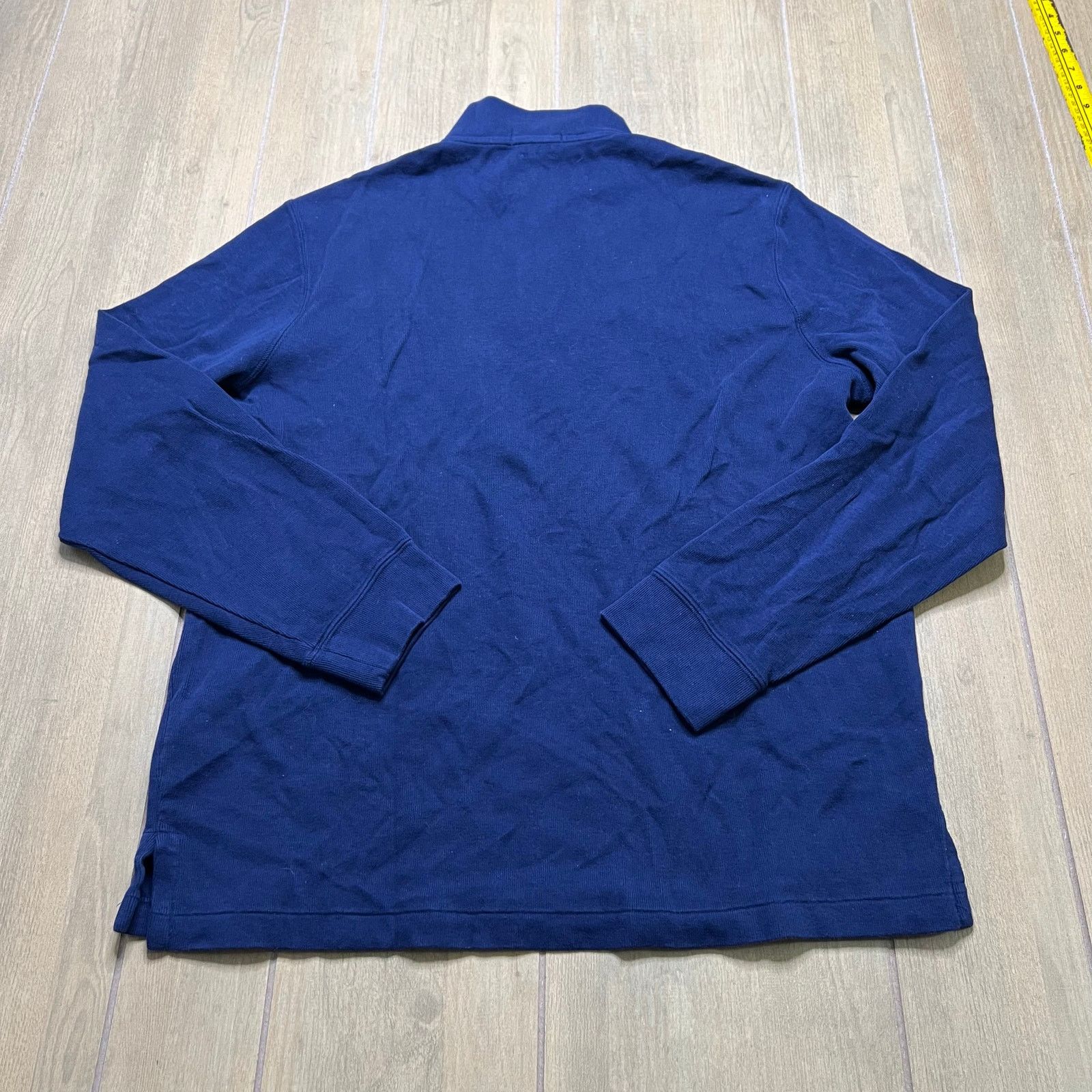 Polo Ralph Lauren Polo Ralph Lauren Men's Sz L Estate-Rib Cotton Quarter-Zip Size US L / EU 52-54 / 3 - 7 Thumbnail