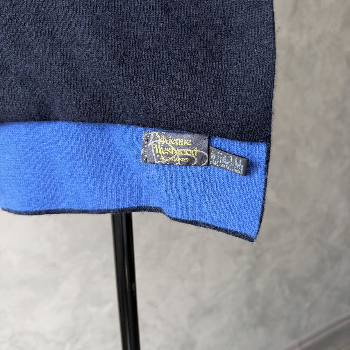Vivienne Westwood Vivienne Westwood VW Logo Wool Scarf Size ONE SIZE - 3 Thumbnail