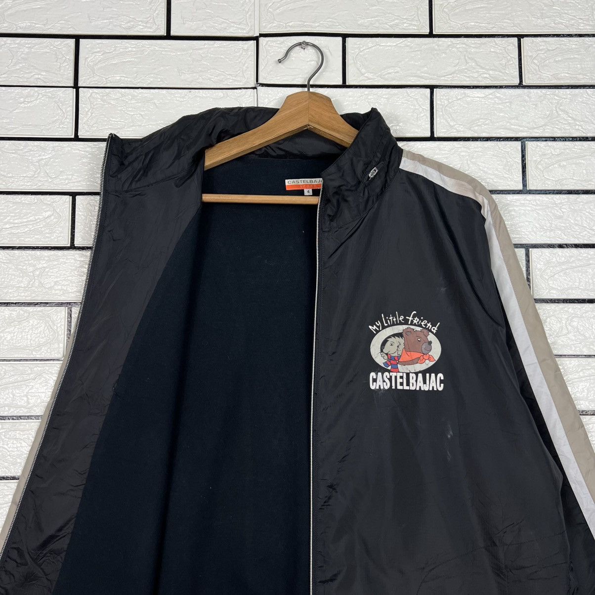 Jean Charles De Castelbajac CASTELBAJAC SPORT Hooded Windbreaker Jacket #4034-C183 Size US L / EU 52-54 / 3 - 10 Thumbnail