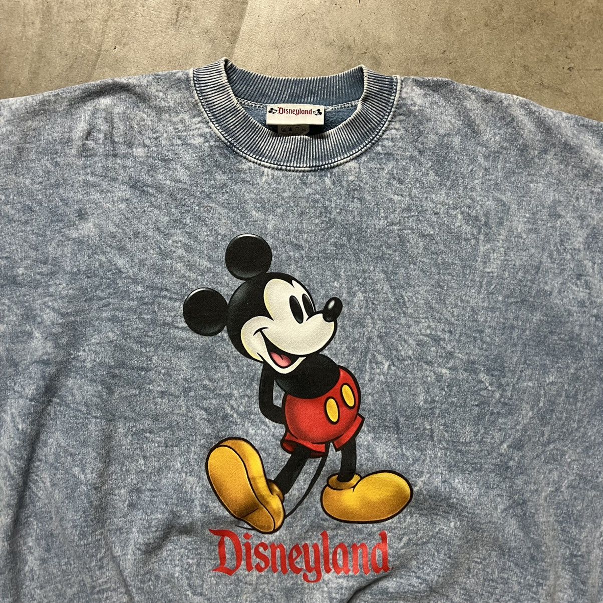Disney × Mickey Mouse × Vintage Vintage 90’s Disneyland Mickey Mouse Crewneck Sweater Size US XL / EU 56 / 4 - 2 Thumbnail