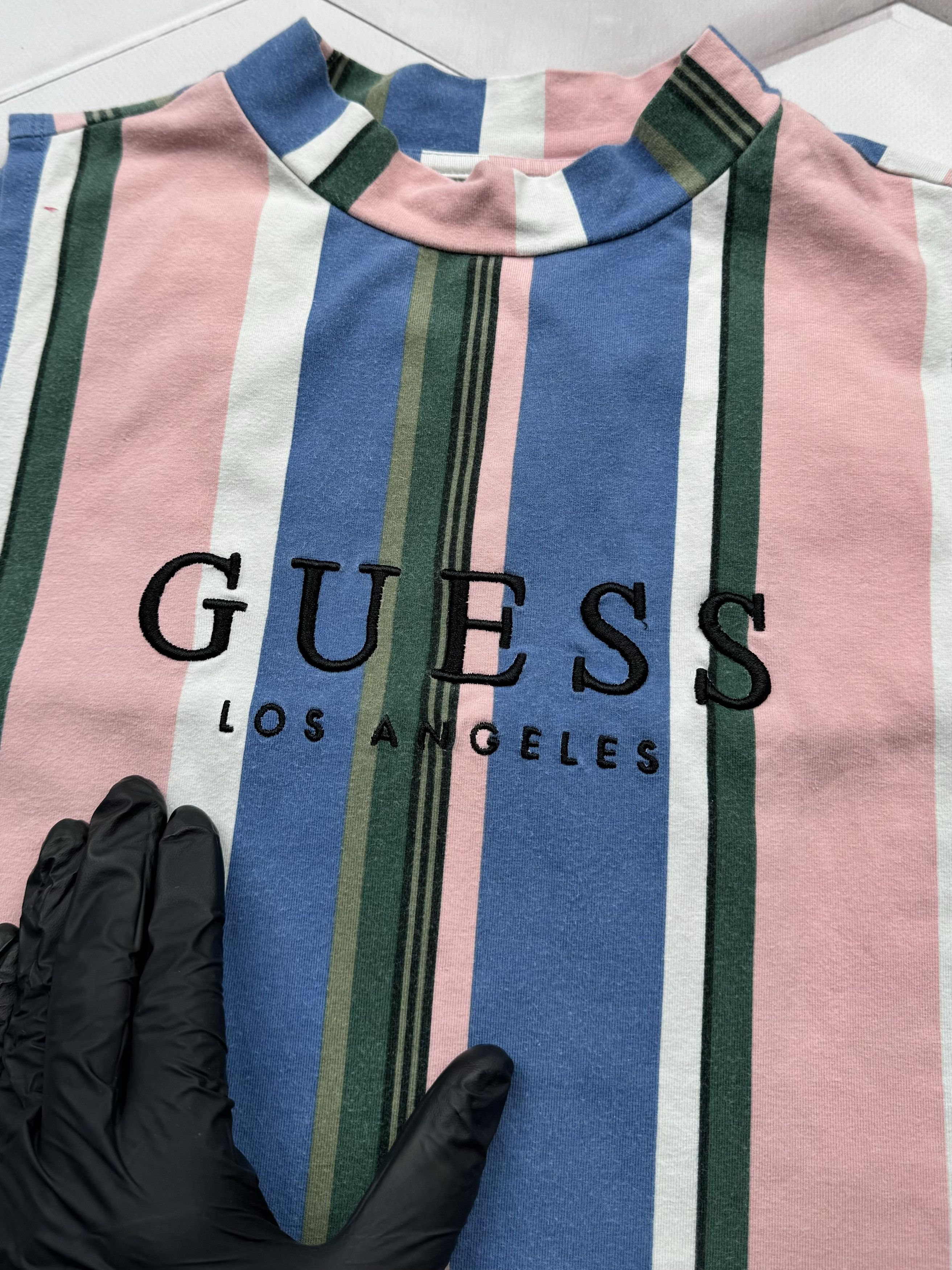 Guess Guess Vintage Striped Tank Top (E4) Size S / US 4 / IT 40 - 2 Thumbnail