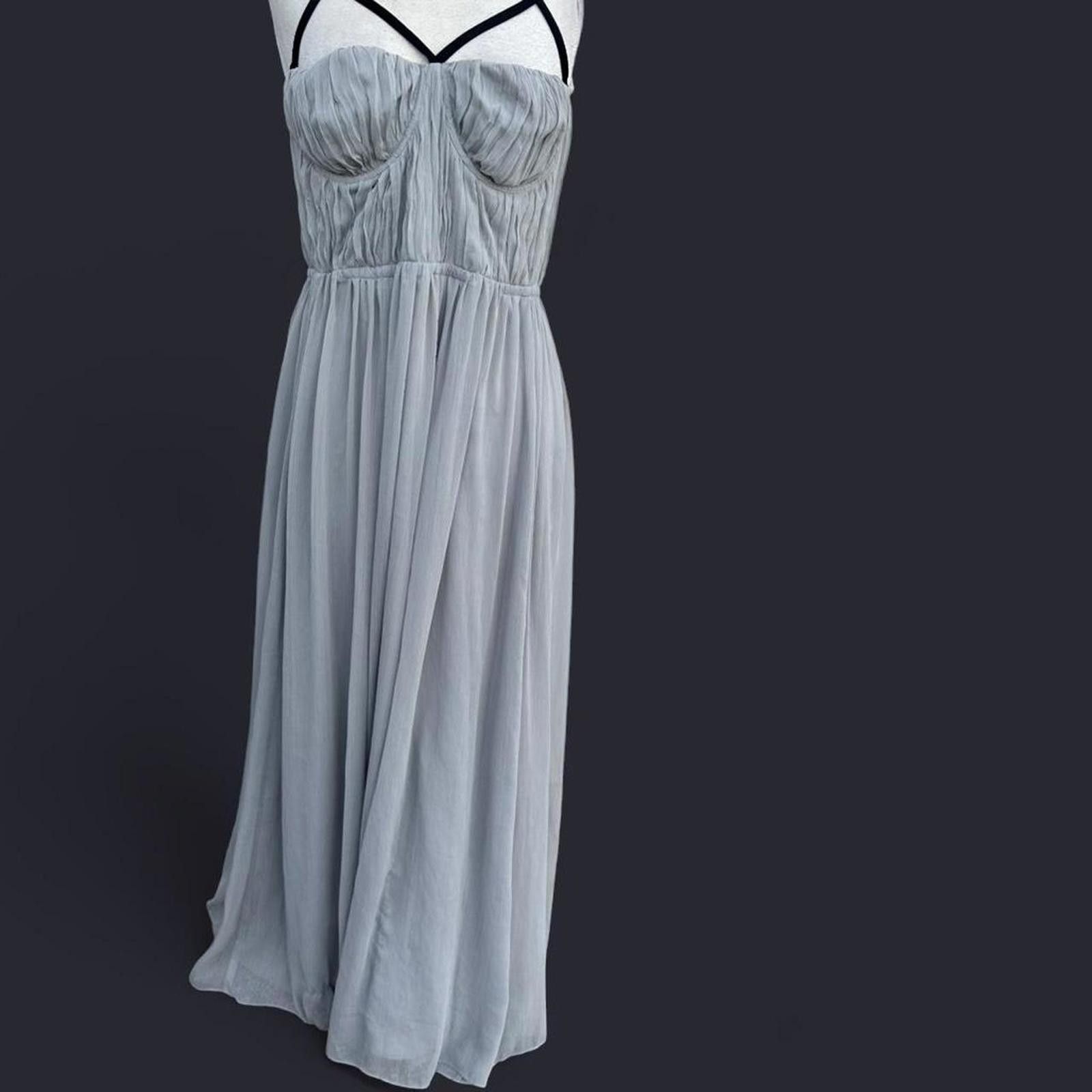 Other Gray maxi dress large Size L / US 10 / IT 46 - 2 Thumbnail