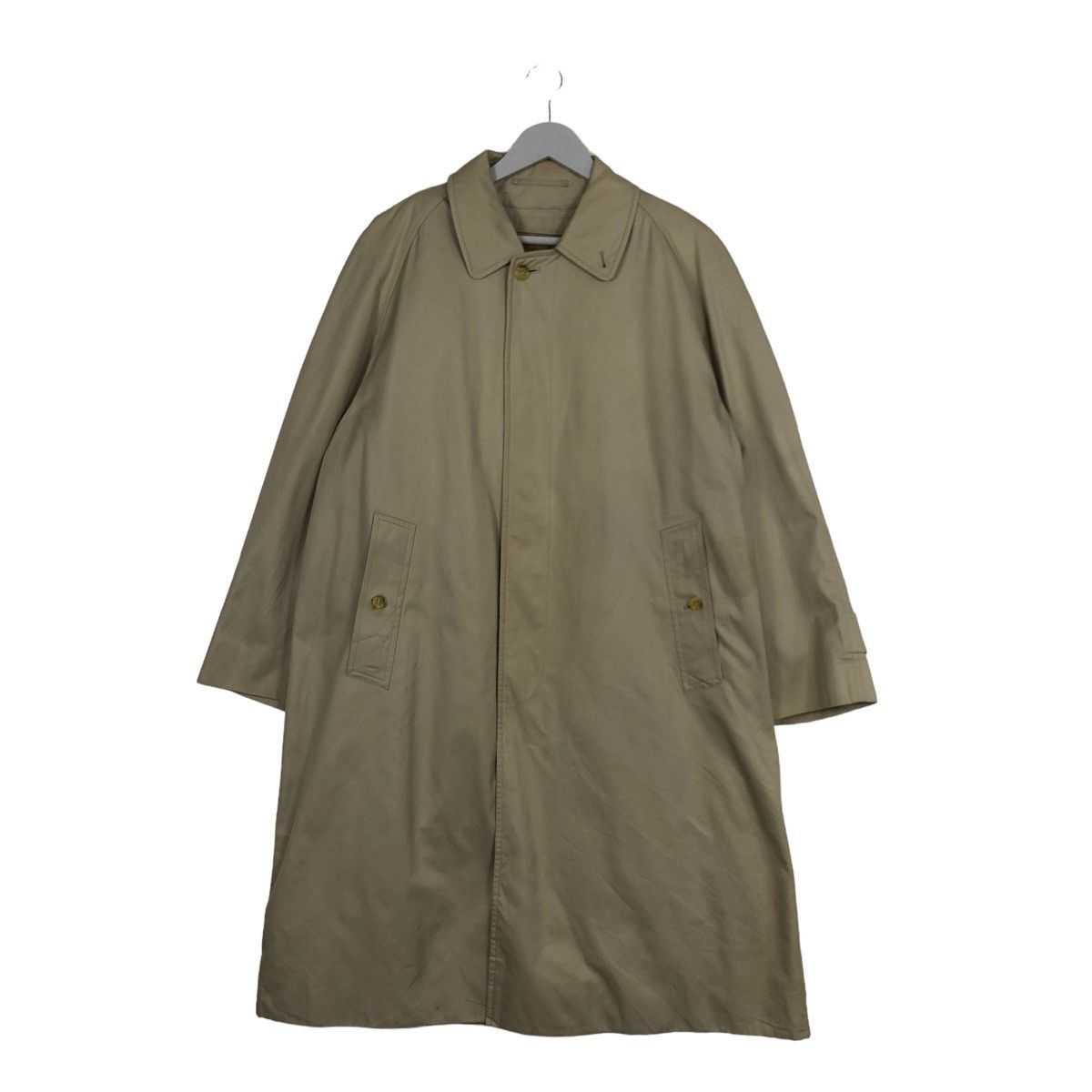 Burberry 💥90’s Vintage Burberrys Trench Coats Nova Check Lining Size US M / EU 48-50 / 2 - 2 Thumbnail