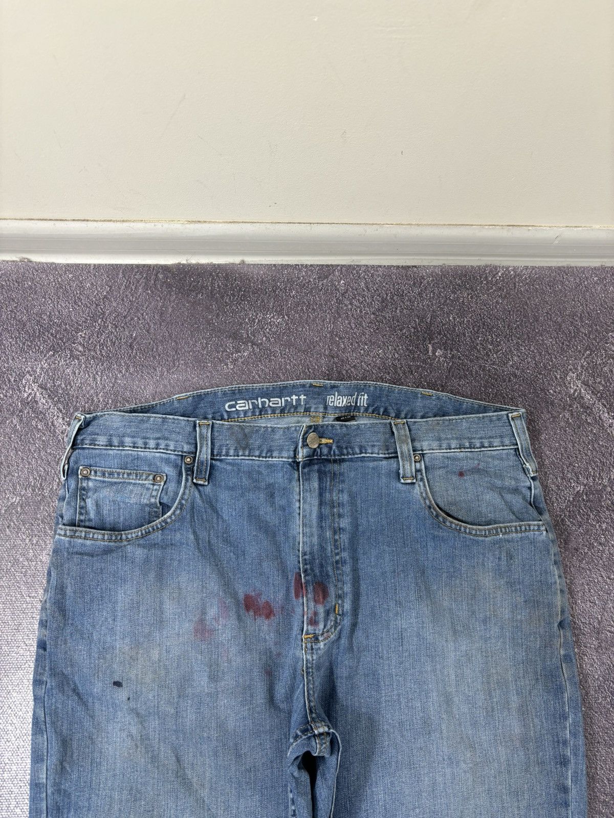 Carhartt Vintage Carhartt USA Relaxed Fit Workwear Denim Baggy Jeans Size US 38 / EU 54 - 13 Thumbnail