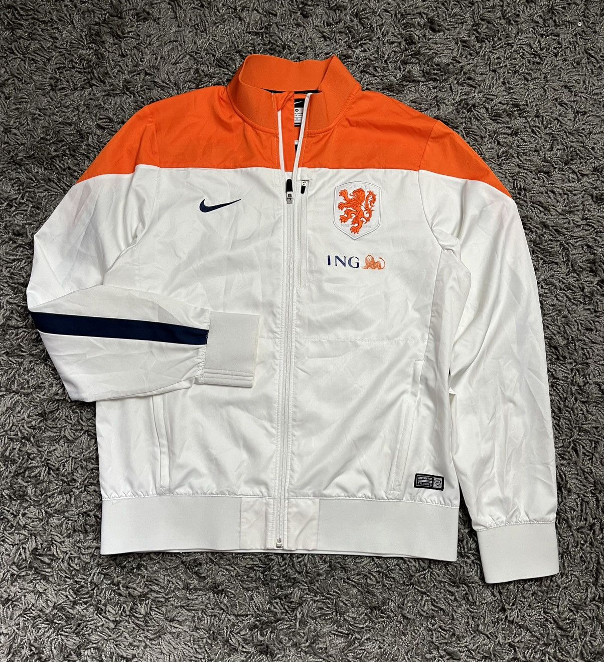 Nike Nike Netherlands National Team 2014 World Cup Jacket KNVB Size US M / EU 48-50 / 2 - 2 Thumbnail