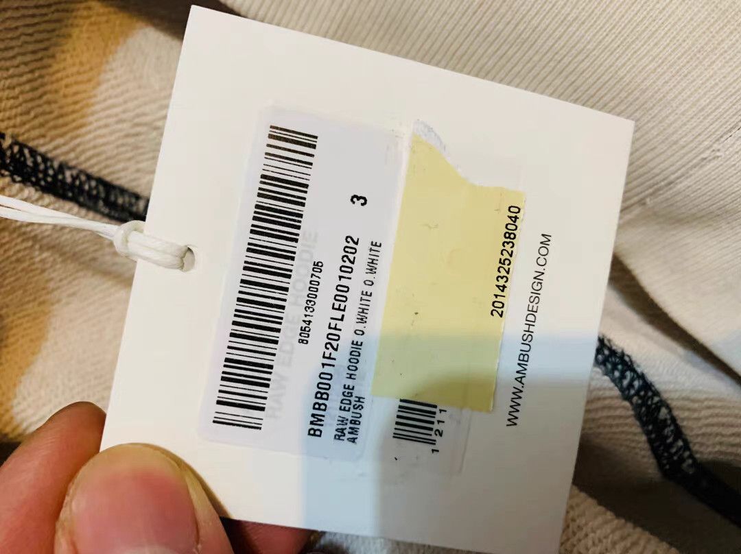 Ambush Design Ambush Off-white Hoodie K27 Size US L / EU 52-54 / 3 - 6 Thumbnail