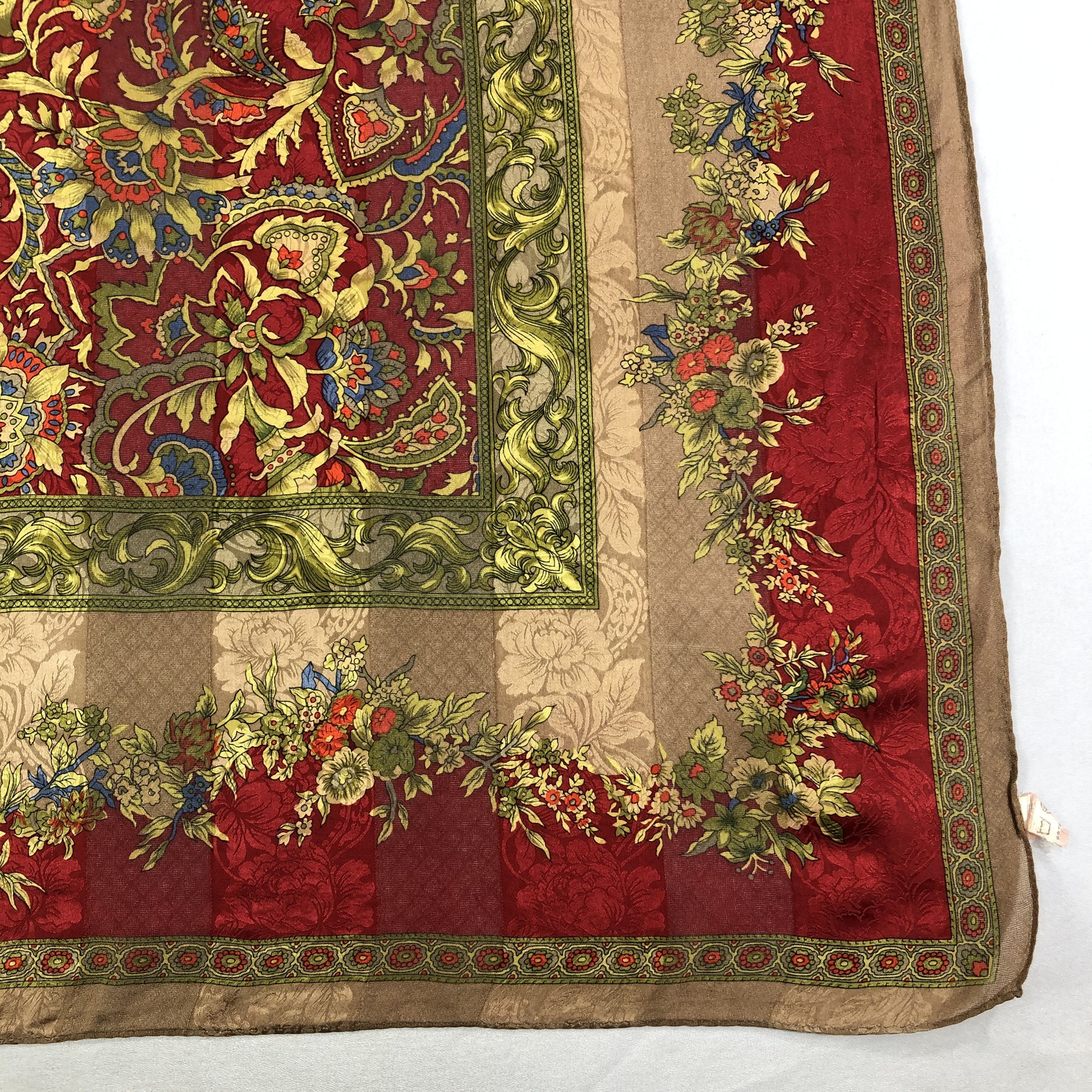 Vintage Vintage Silk Scarf Size ONE SIZE - 4 Thumbnail