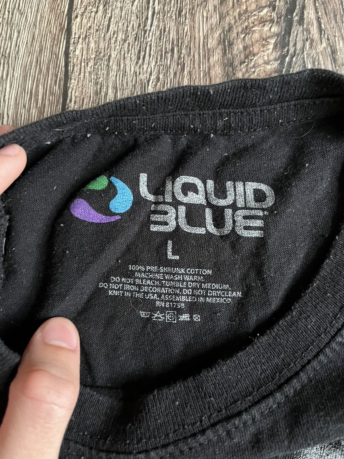 Liquid Blue × Pink Floyd × Vintage Liquid Blue "The Dark Side Of The Moon" Pink Floyd Tshirt L Size US L / EU 52-54 / 3 - 8 Thumbnail