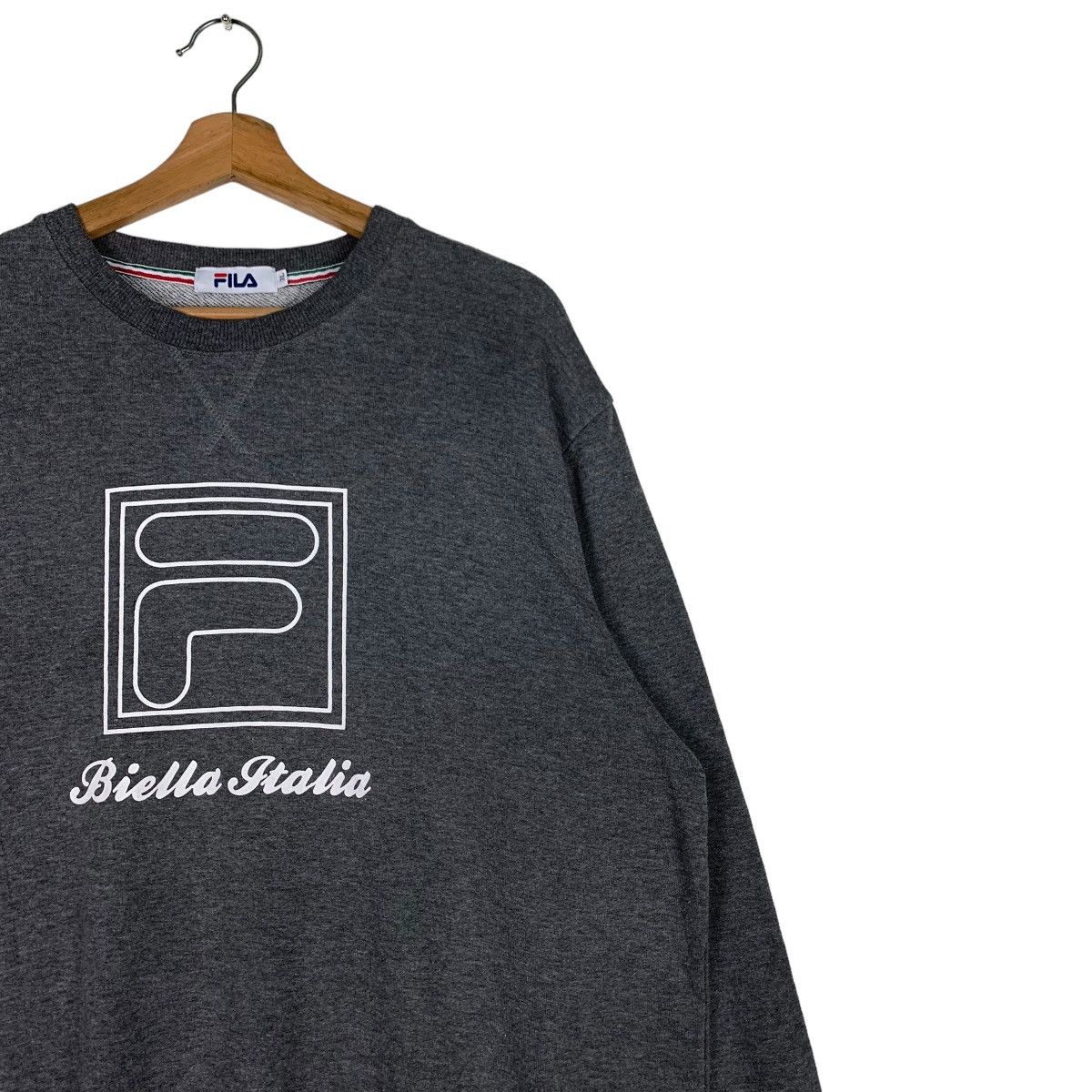 Fila FILA Big Logo Sweatshirts #0688-C32 Size US XXL / EU 58 / 5 - 5 Thumbnail