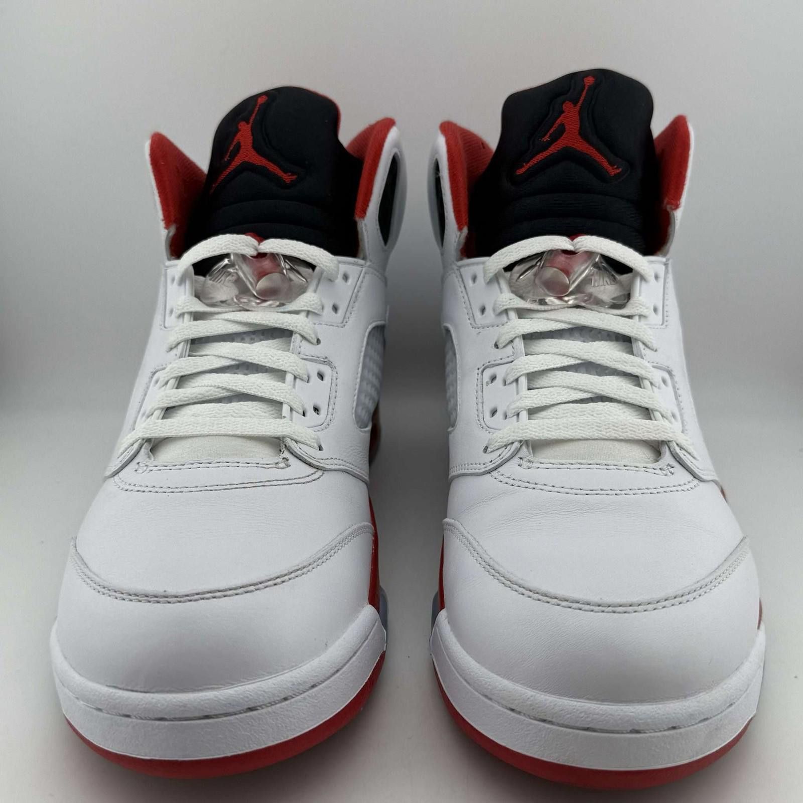 Nike Air Jordan 5 Fire Red Black Tongue 2025 US 11 Used with Box Size US 11 / EU 44 - 3 Thumbnail