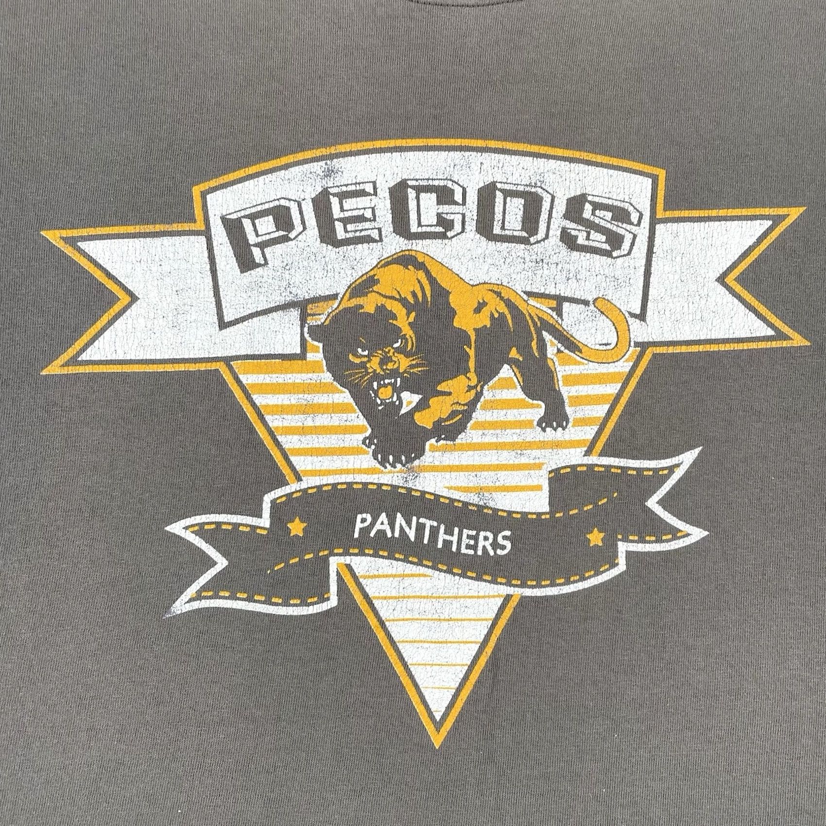 Vintage VINTAGE Pecos Panthers Long Sleeve Shirt Unbranded Gray L Men Size US L / EU 52-54 / 3 - 3 Thumbnail