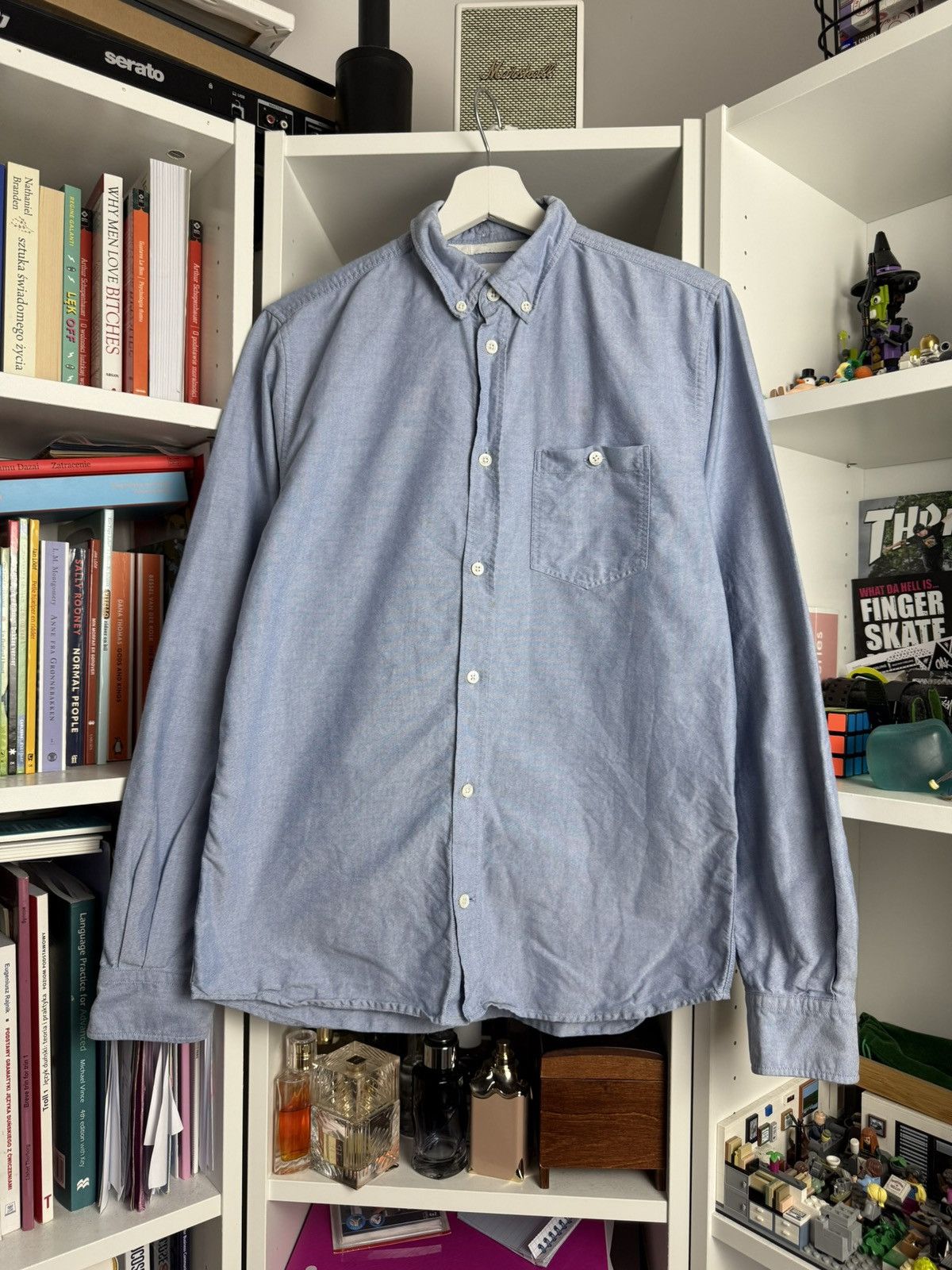Designer × Norse Projects Norse Projects basic Oxford longsleeve shirt M luxury acne Size US M / EU 48-50 / 2 - 1 Thumbnail