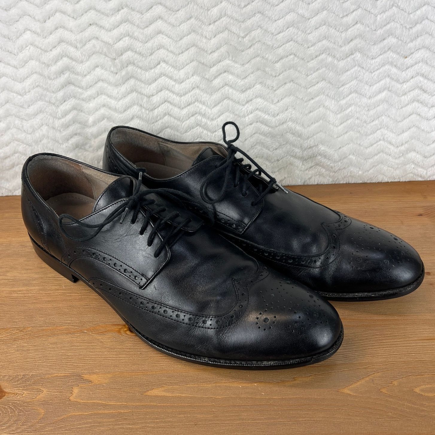 Joseph Abboud Joseph Abboud Mens Shoes Bowie Brogue Wingtip Oxford Shoe 13 Size US 13 / EU 46 - 1 Thumbnail