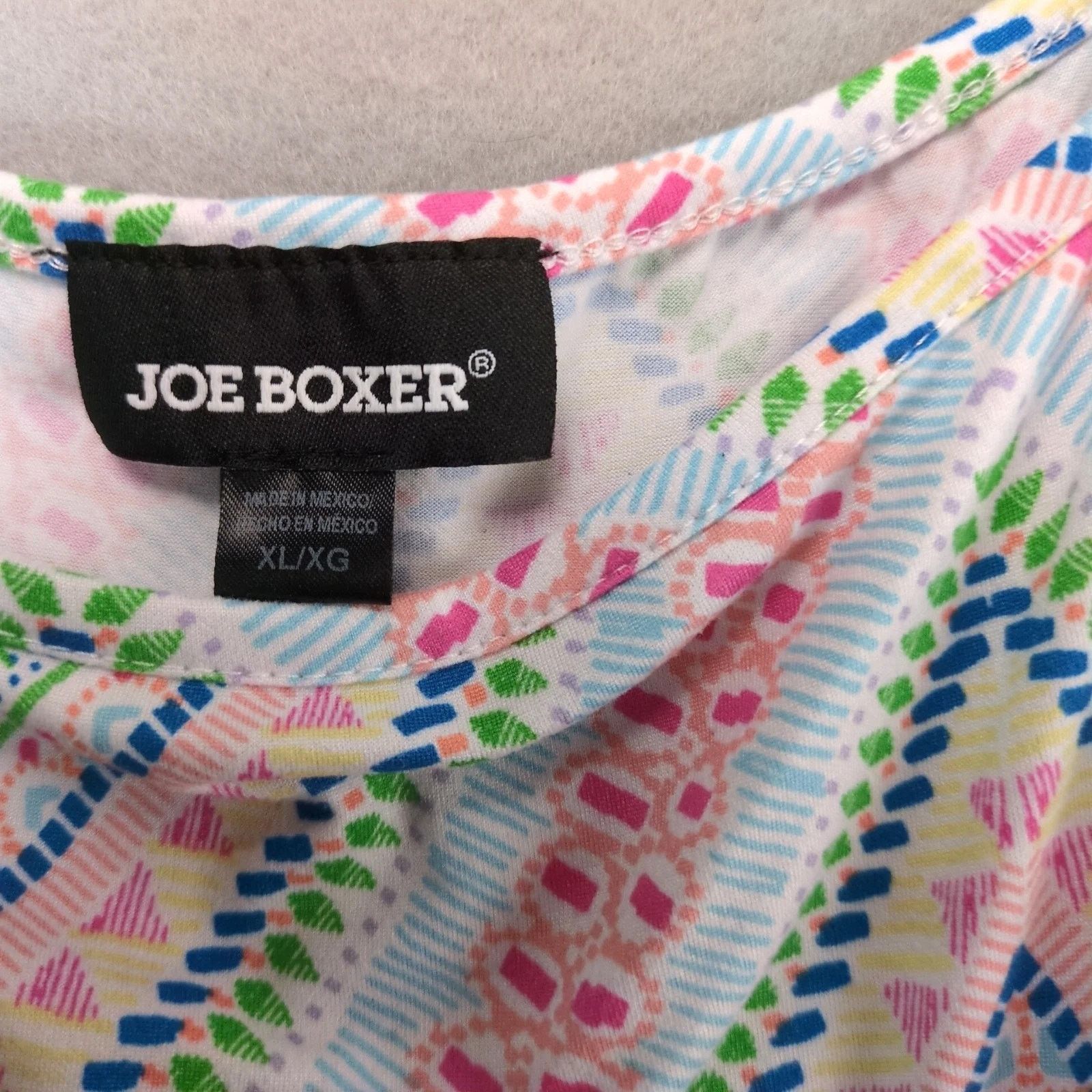 Joe Boxer Joe Boxer Tank Romper Women's XL Pom Pom Fringe Geometric Size 38" / US 16 / IT 52 - 3 Thumbnail