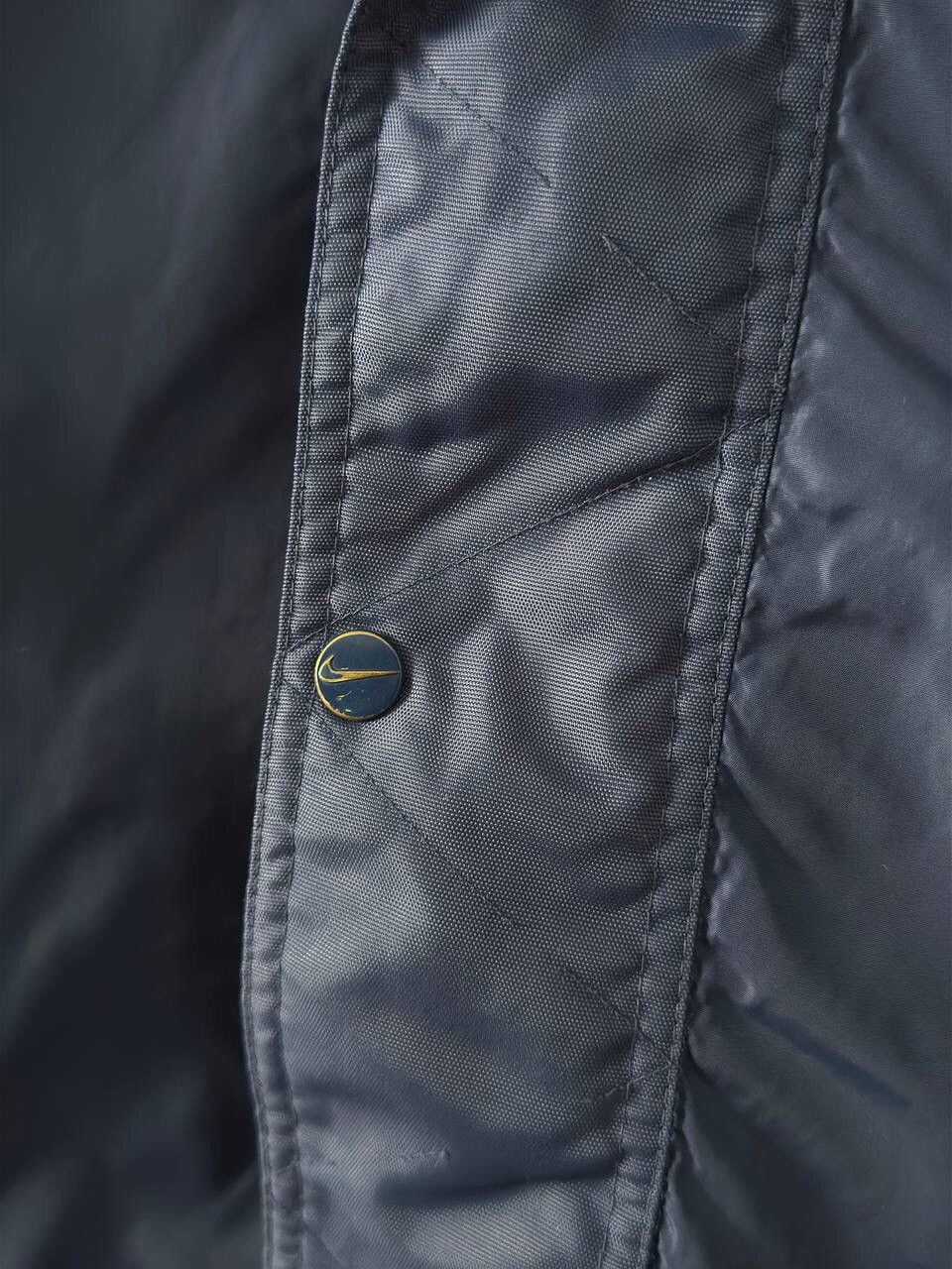 Nike × Vintage Vintage 90s Nike Puffer Nylon Jacket Big Swoosh Logo Y2K Size US M / EU 48-50 / 2 - 6 Thumbnail