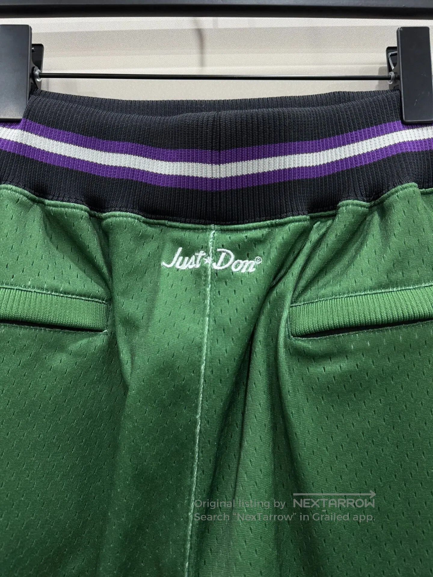 Just Don Mitchell Ness Bucks Basketball Shorts XL. Size US 40 / EU 56 - 6 Thumbnail