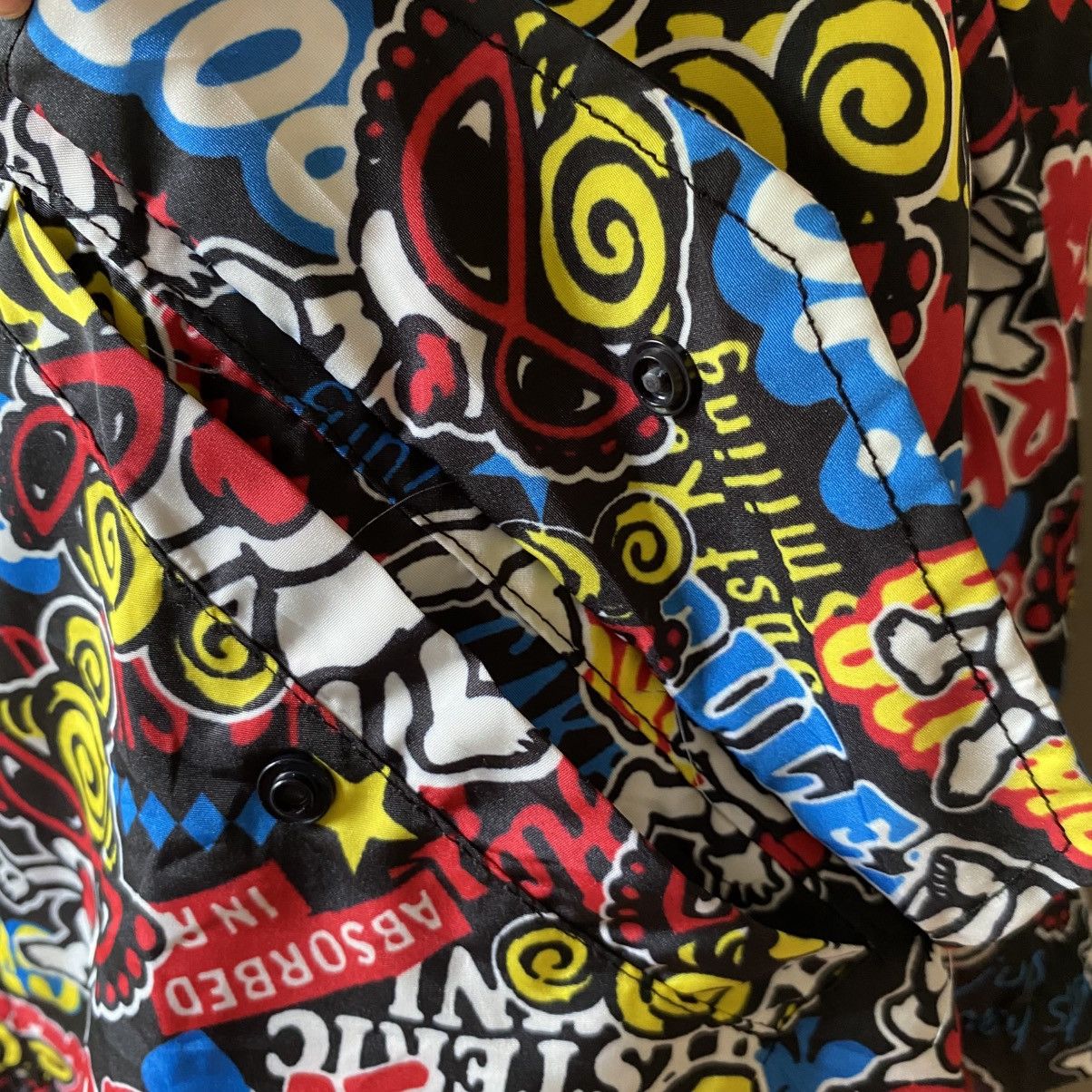 Other HYSTERIC MINIO Multicolor Comic Print Hooded Nylon Jacket Size US M / EU 48-50 / 2 - 5 Thumbnail