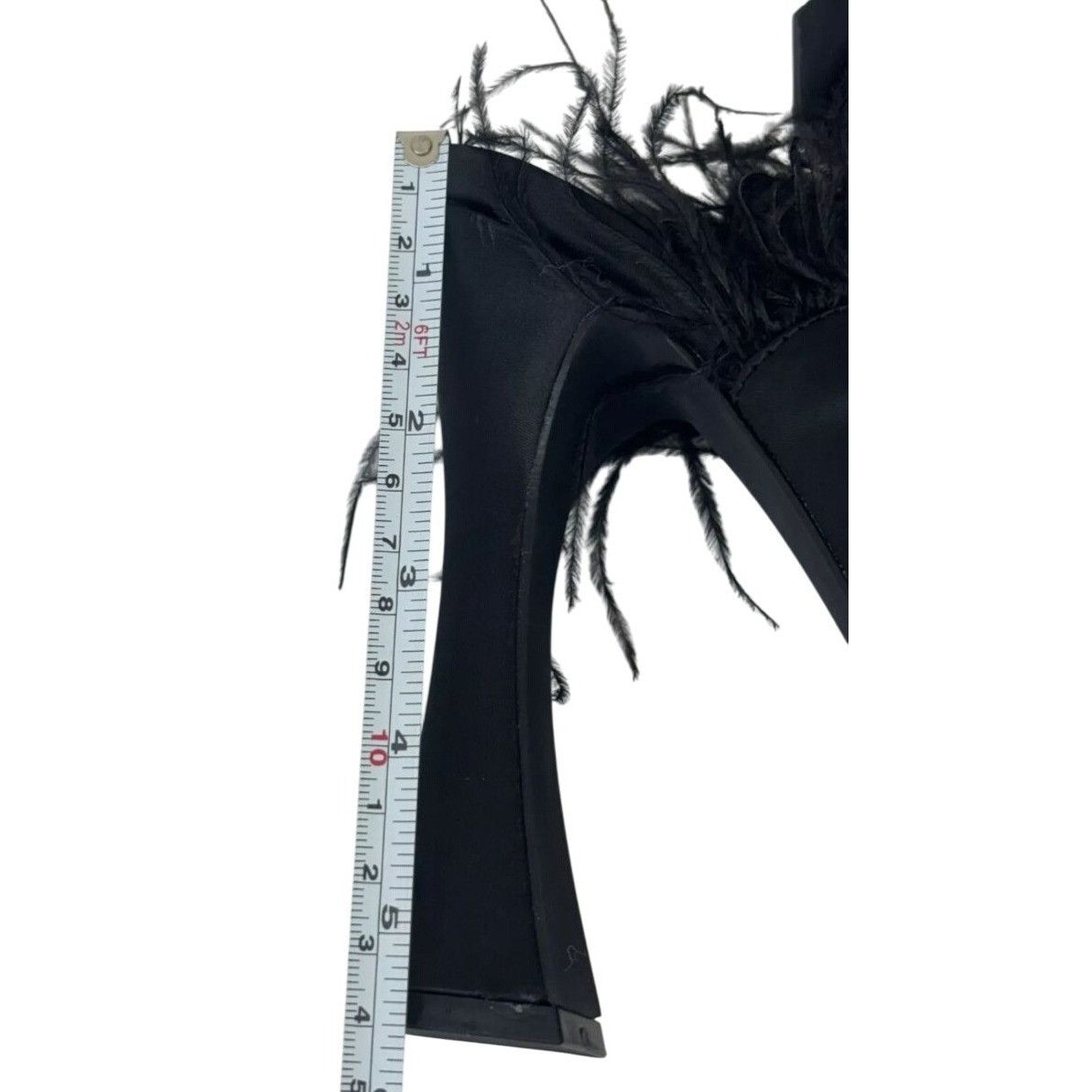 Other OLIVIA FERGUSON / Funkietowe / Black / Feather / Trim Platfo Size US 8.5 / IT 38.5 - 6 Thumbnail