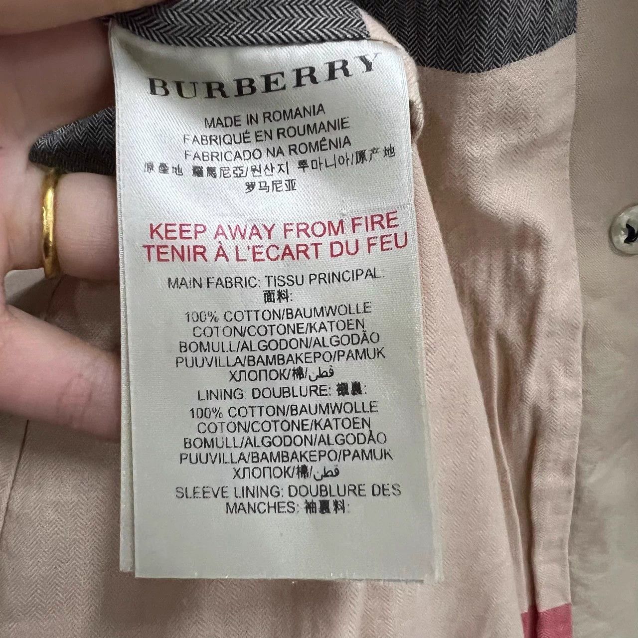Burberry Burberry Khaki DB Trench Coat 36 95 New Size XS / US 0-2 / IT 36-38 - 3 Thumbnail