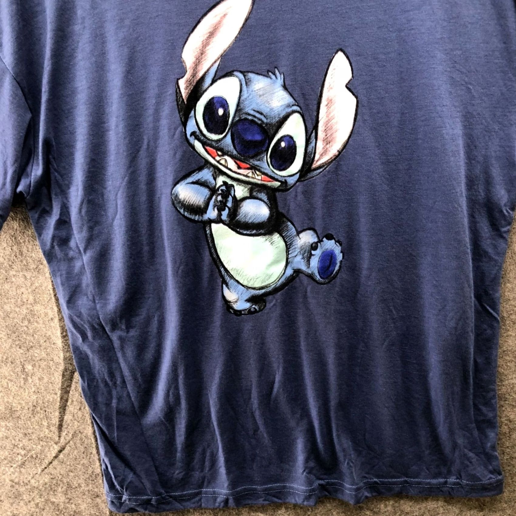 Disney Disney Lilo Stitch T Shirt Womens M Short Sleeve Jersey Knit Crewneck Oversized Size M / US 6-8 / IT 42-44 - 4 Thumbnail