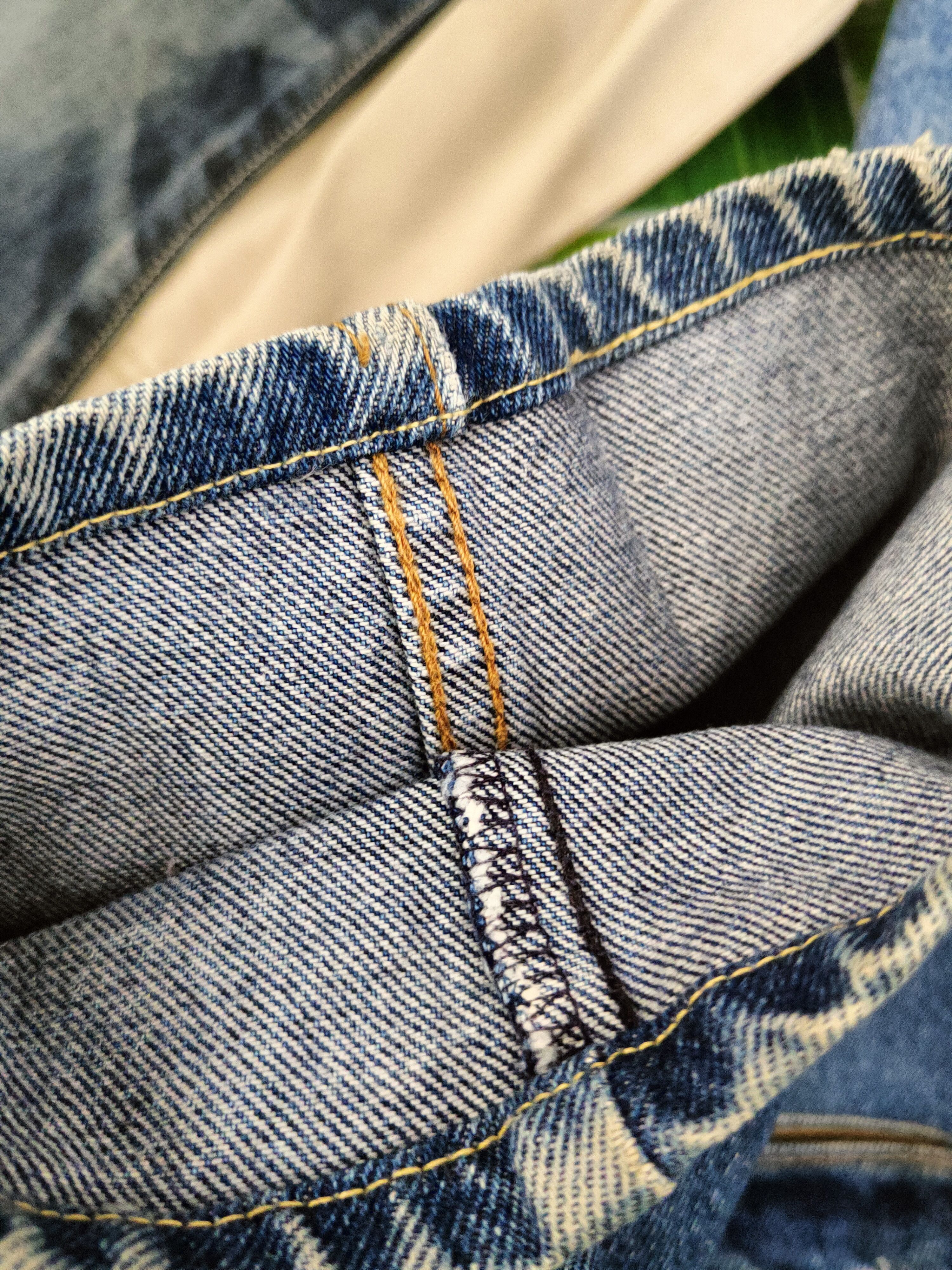 Levi's Levi's Blue Orange tab Distressed Ripped Jeans #S2838 Size US 29 - 13 Thumbnail