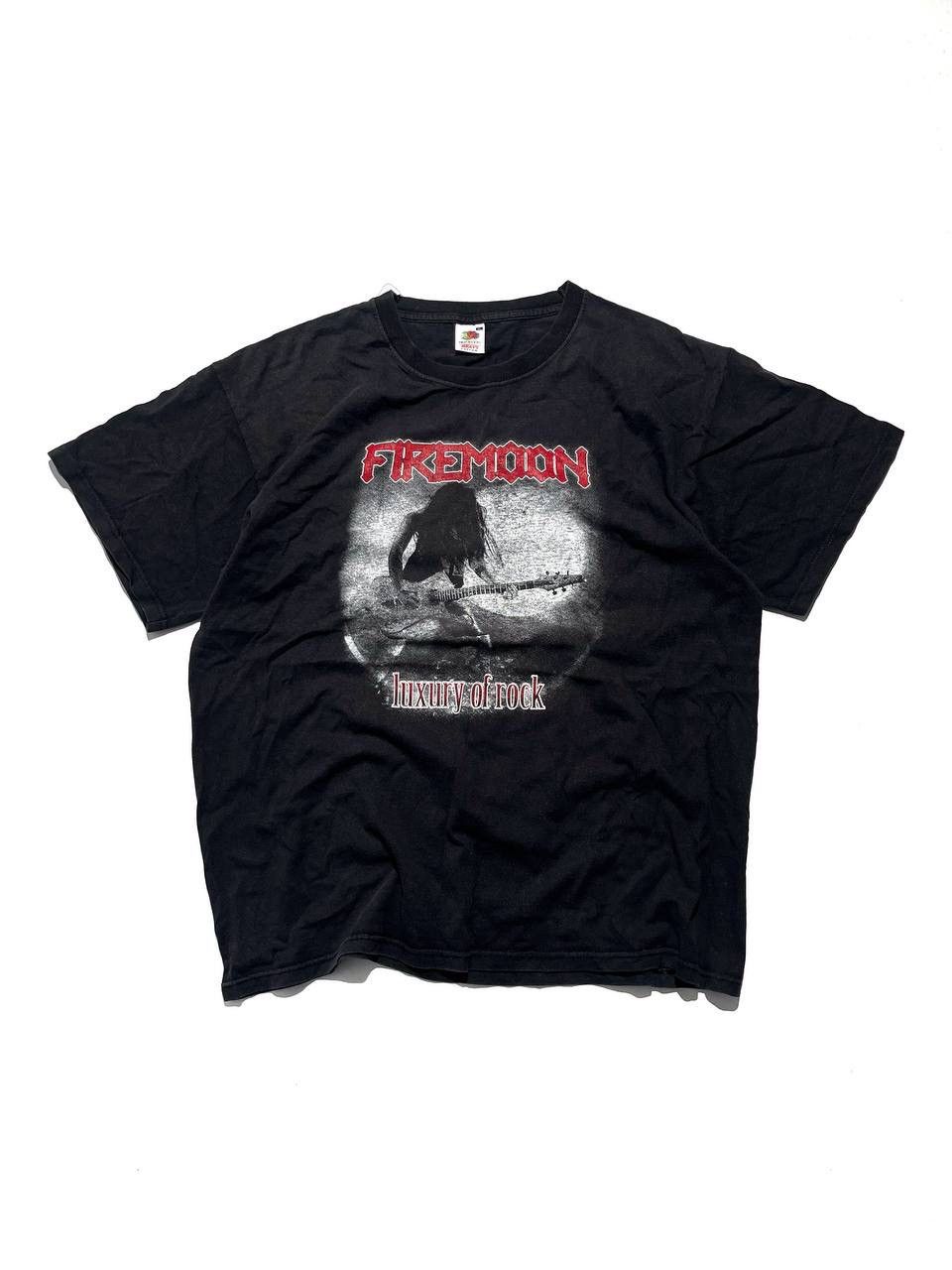 Band Tees Vintage Freemoon Luxury Of Rock Band Black Tee Size US XL / EU 56 / 4 - 1 Thumbnail