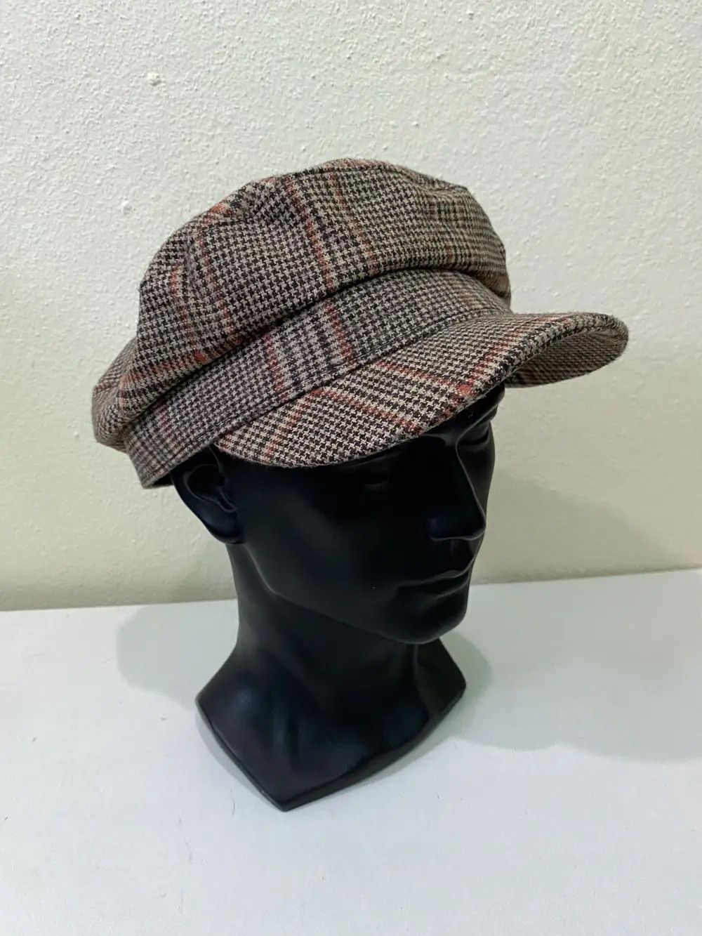 MOUSSY Azul By Moussy Plaid Tartan Beretta Hat Size ONE SIZE - 2 Thumbnail