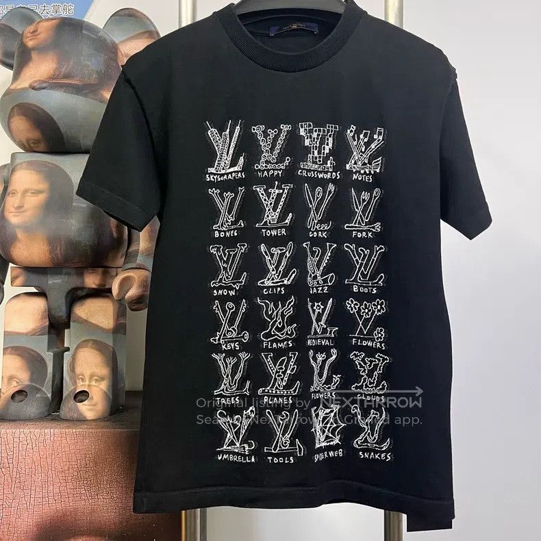 Louis Vuitton Louis Vuitton Gesture full print short sleeve Size US XS / EU 42 / 0 - 1 Thumbnail