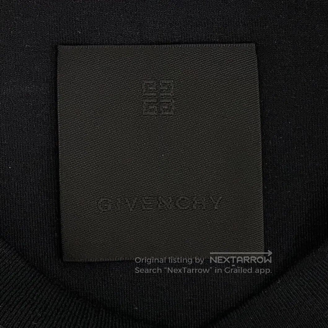 Giorgio Armani Giorgio Armani Black Logo Design Lace-up Cotton Crewneck L Size US L / EU 52-54 / 3 - 6 Thumbnail