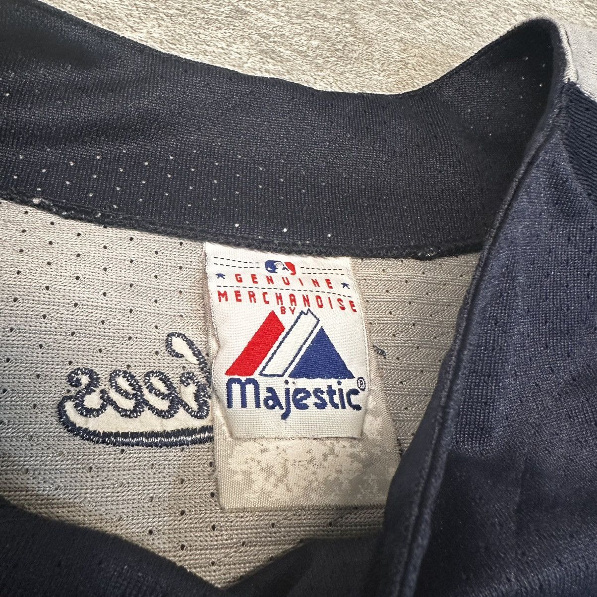 Majestic × Vintage Vintage 90s Majestic New York Yankees MLB Baseball Jersey Size US XL / EU 56 / 4 - 7 Thumbnail