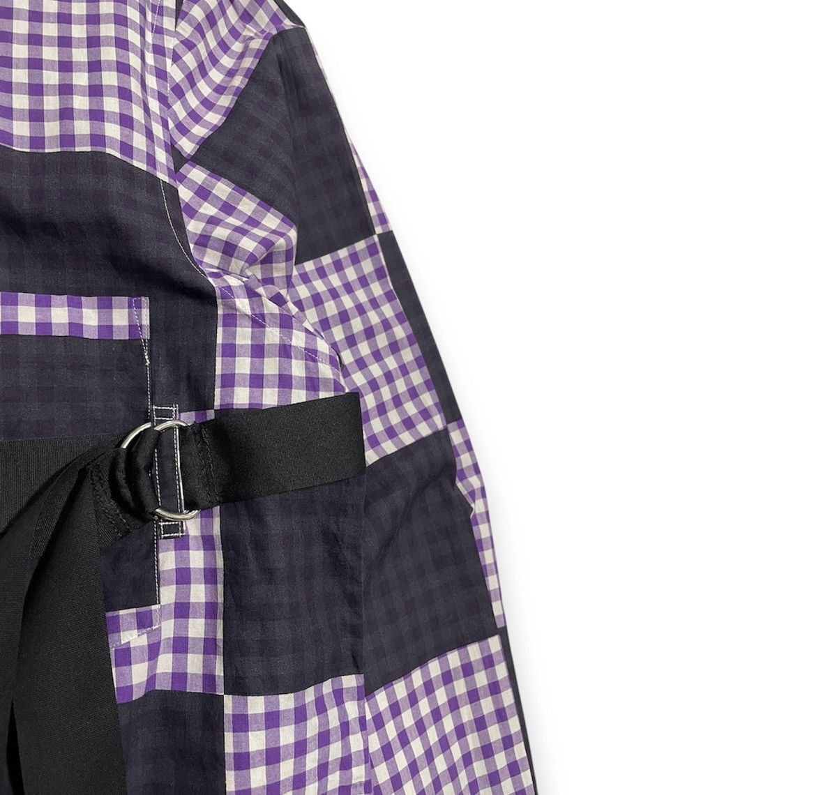 Comme des Garcons Homme Plus SS01 “Duchamp” Checkered Bondage Shirt Size US M / EU 48-50 / 2 - 4 Thumbnail