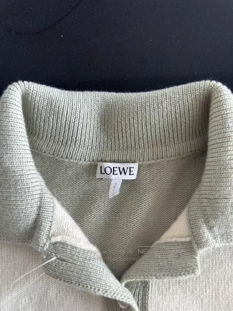 Loewe Loewe Light Color Mixed Wool Polo Size M / US 6-8 / IT 42-44 - 3 Thumbnail
