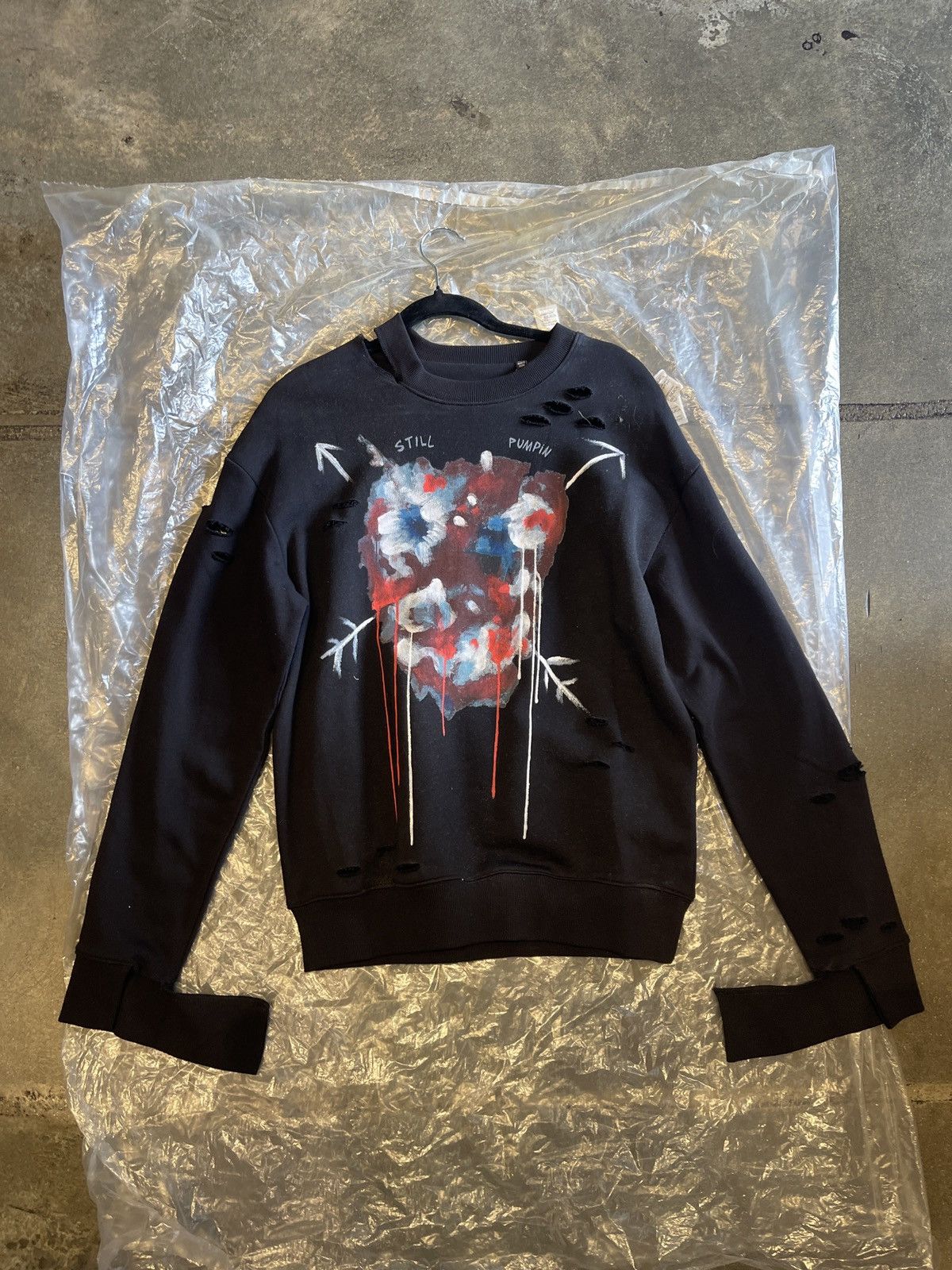 Haculla Haculla Still Pumpin Crewneck Size US M / EU 48-50 / 2 - 1 Thumbnail