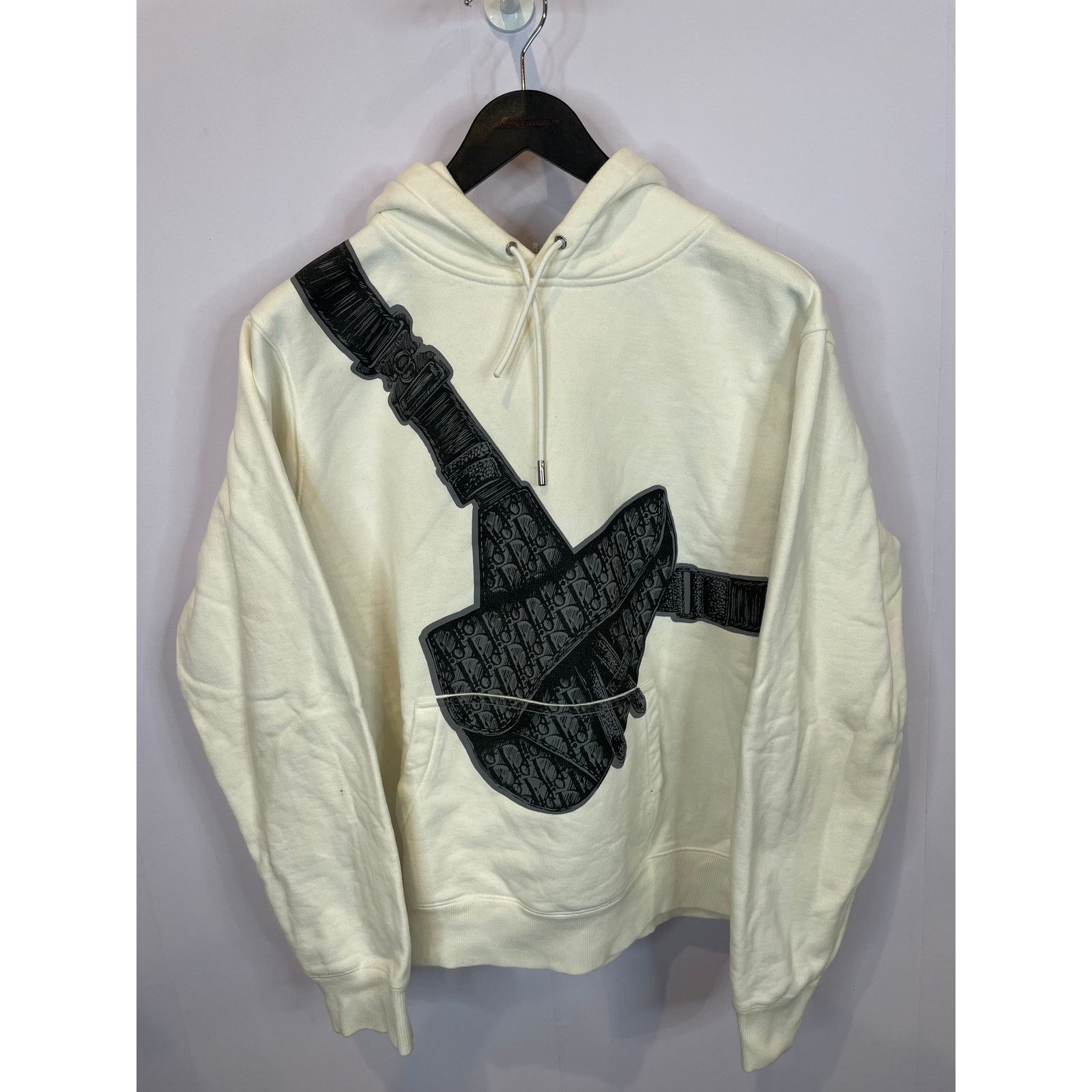 Dior Dior Saddle Hoodie White Used XL Size US XL / EU 56 / 4 - 1 Thumbnail