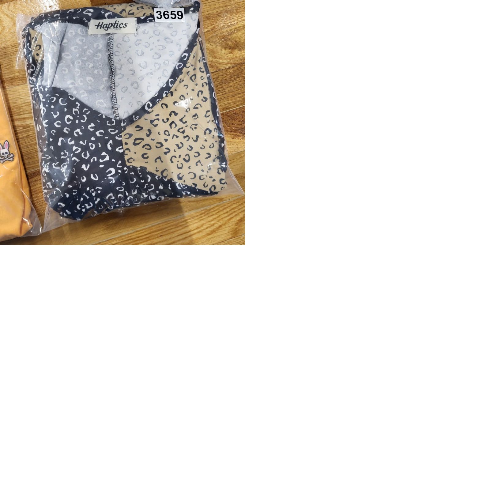 Vintage Haptics Dress Women's Size 1X Short Sleeved Tunic Animal Print Oversized Blouse Size XL / US 12-14 / IT 48-50 - 9 Thumbnail