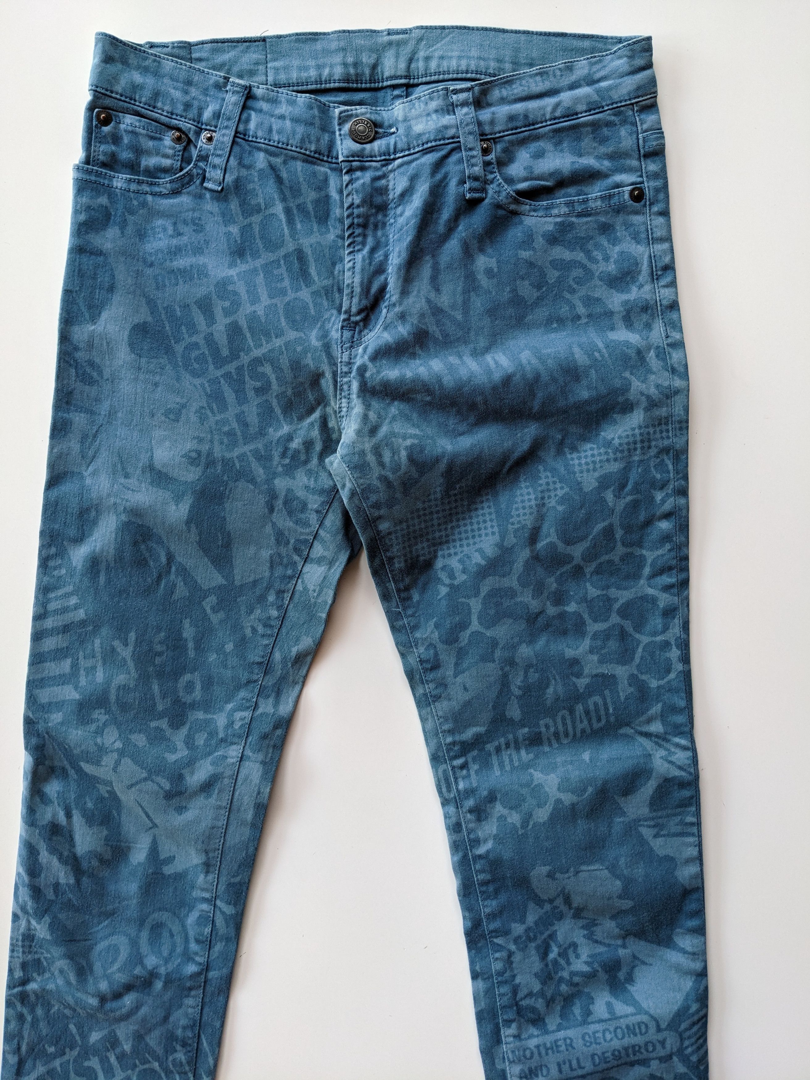 Hysteric Glamour Hysteric Glamour kinky AOP jeans Size 28" / US 6 / IT 42 - 4 Thumbnail
