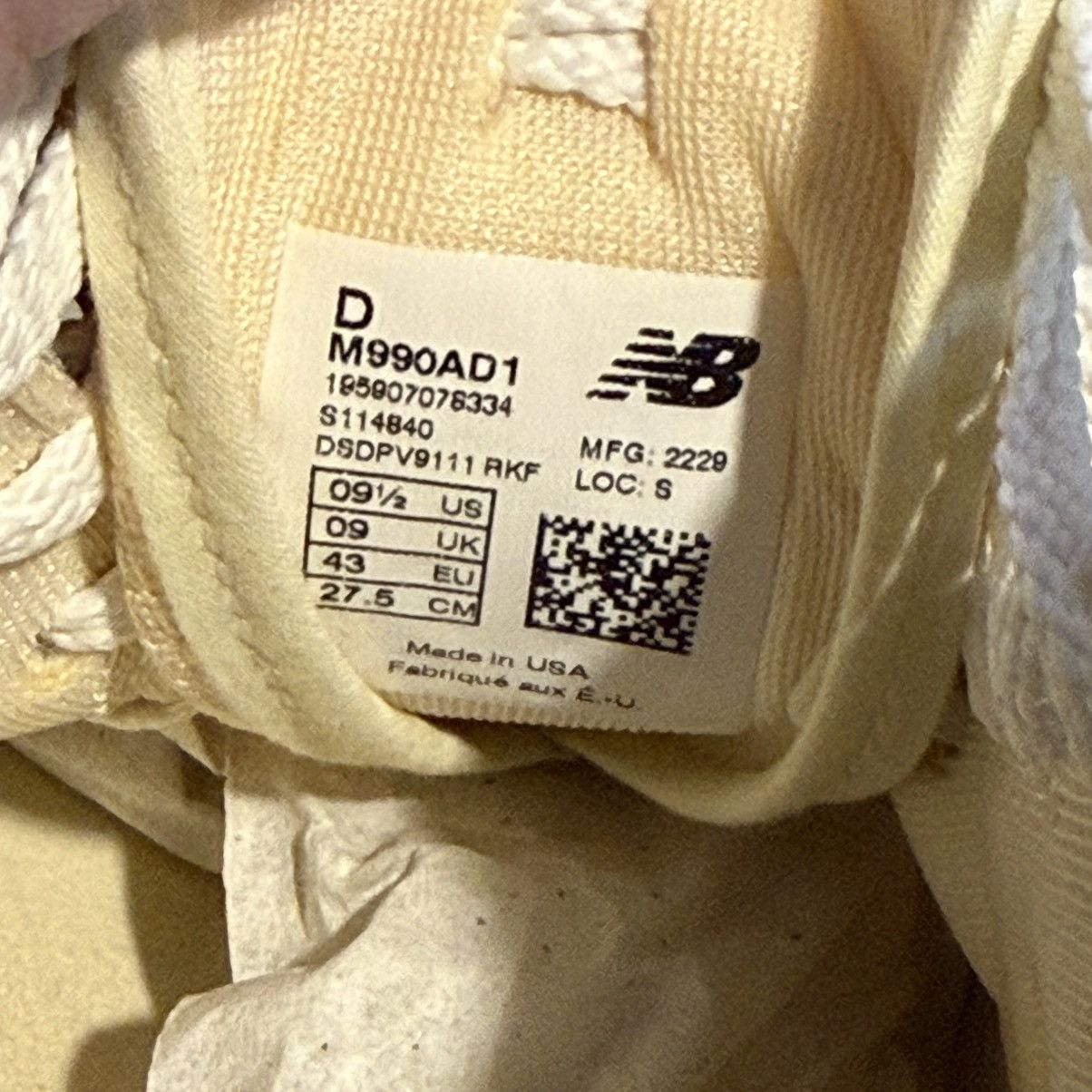 Aime Leon Dore × New Balance New Balance 990 M990AD1 - Original Teddy Santis Color Sz9.5 Size US 9.5 / EU 42-43 - 6 Thumbnail