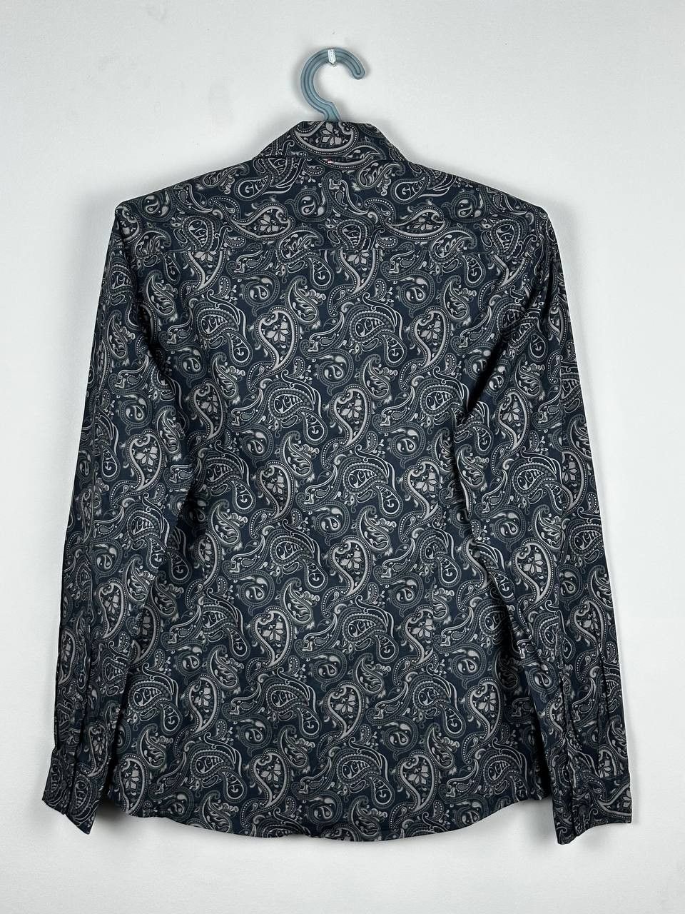 Pretty Green Pretty Green Mens Long Sleeve Paisley Shirt Size US M / EU 48-50 / 2 - 8 Thumbnail