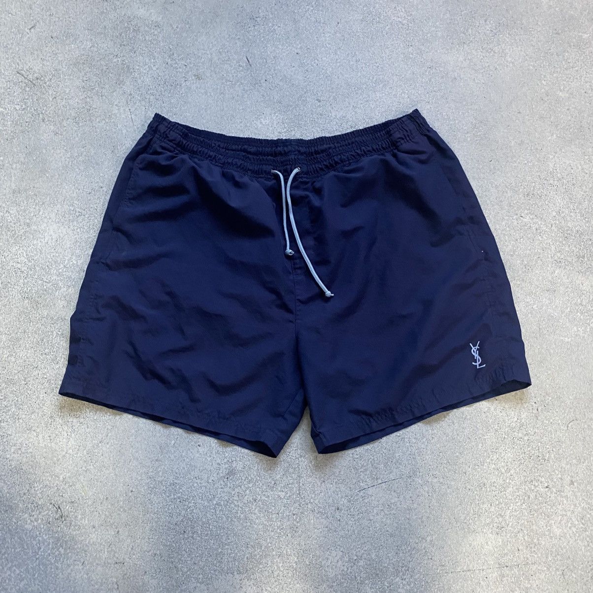 Yves Saint Laurent Yves Saint Laurent YSL Shorts Vintage Logo 90s Size US 36 / EU 52 - 1 Thumbnail
