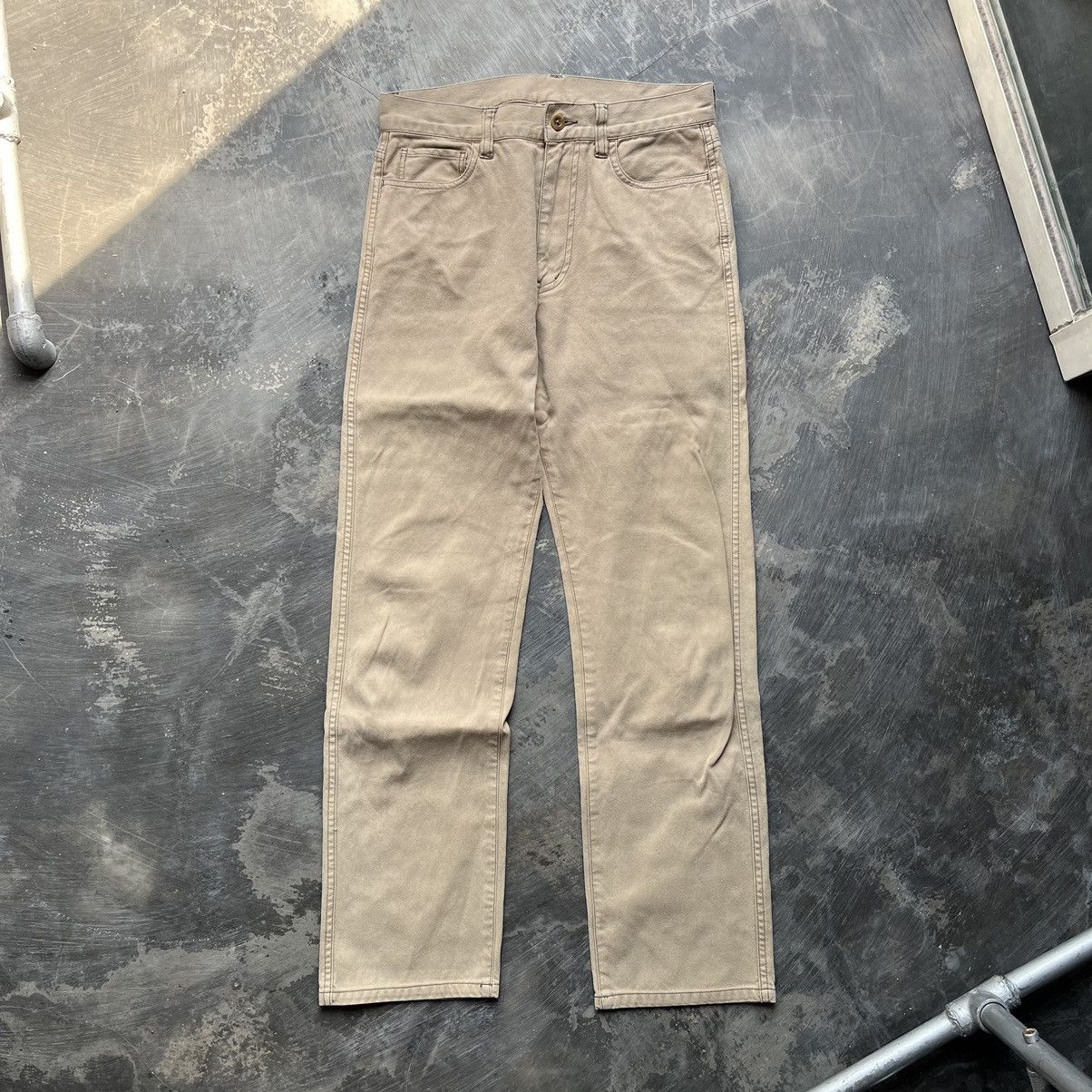 Japanese Brand × Le Grande Bleu (L.G.B.) × Margaret Howell Mhl inspire margaret howell buckle back pants Size US 29 - 1 Thumbnail