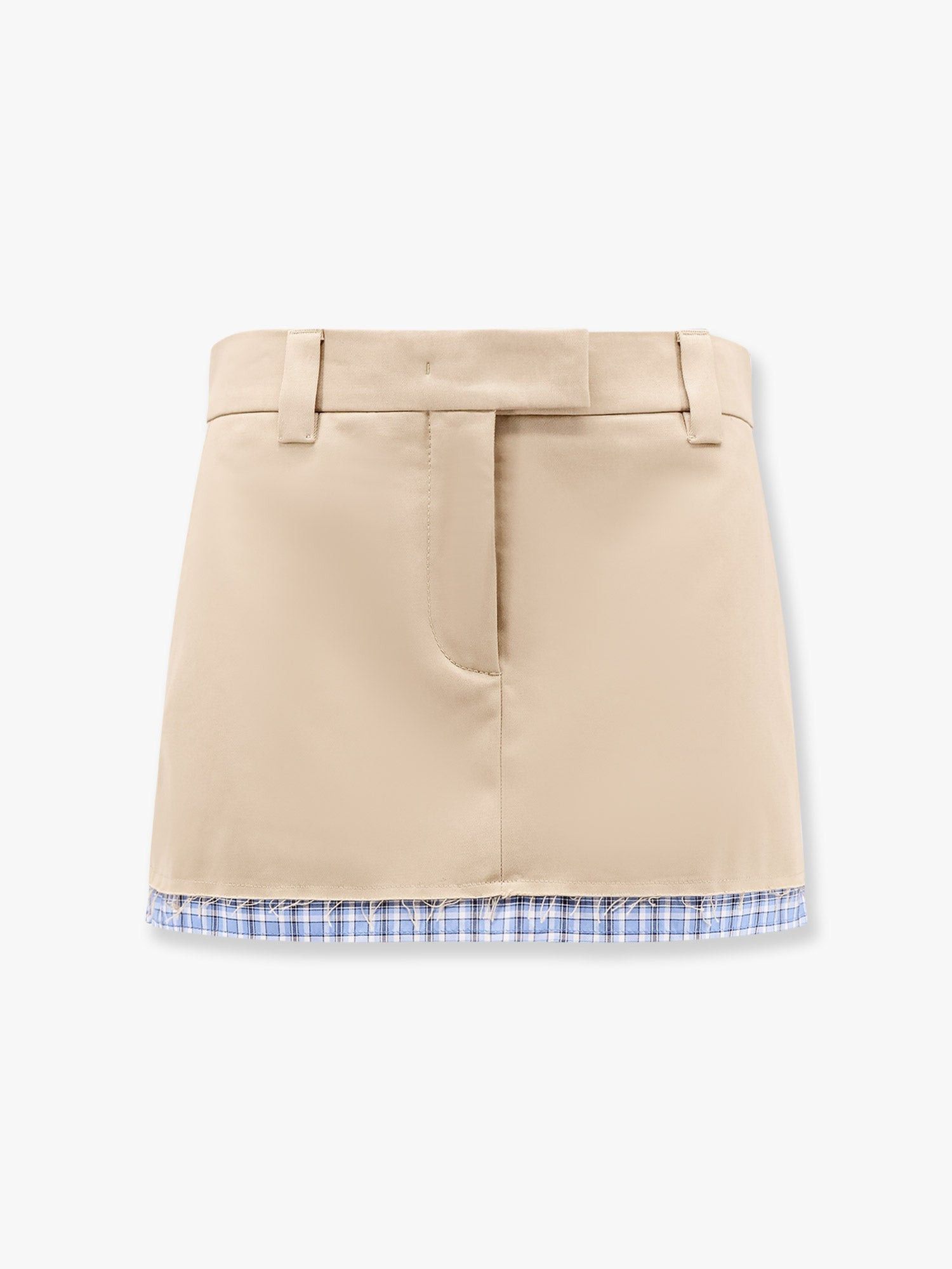 ミニスカート MiuMiu Two-tone crochet mini skirt (MMG552SOOO17TA F075R) Two-tone crochet mini skirt – G&B