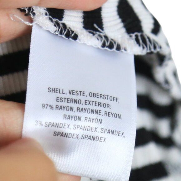 Anthropologie Anthropologie Pure + Good Striped Tank Top Mock Neck Size M / US 6-8 / IT 42-44 - 5 Thumbnail